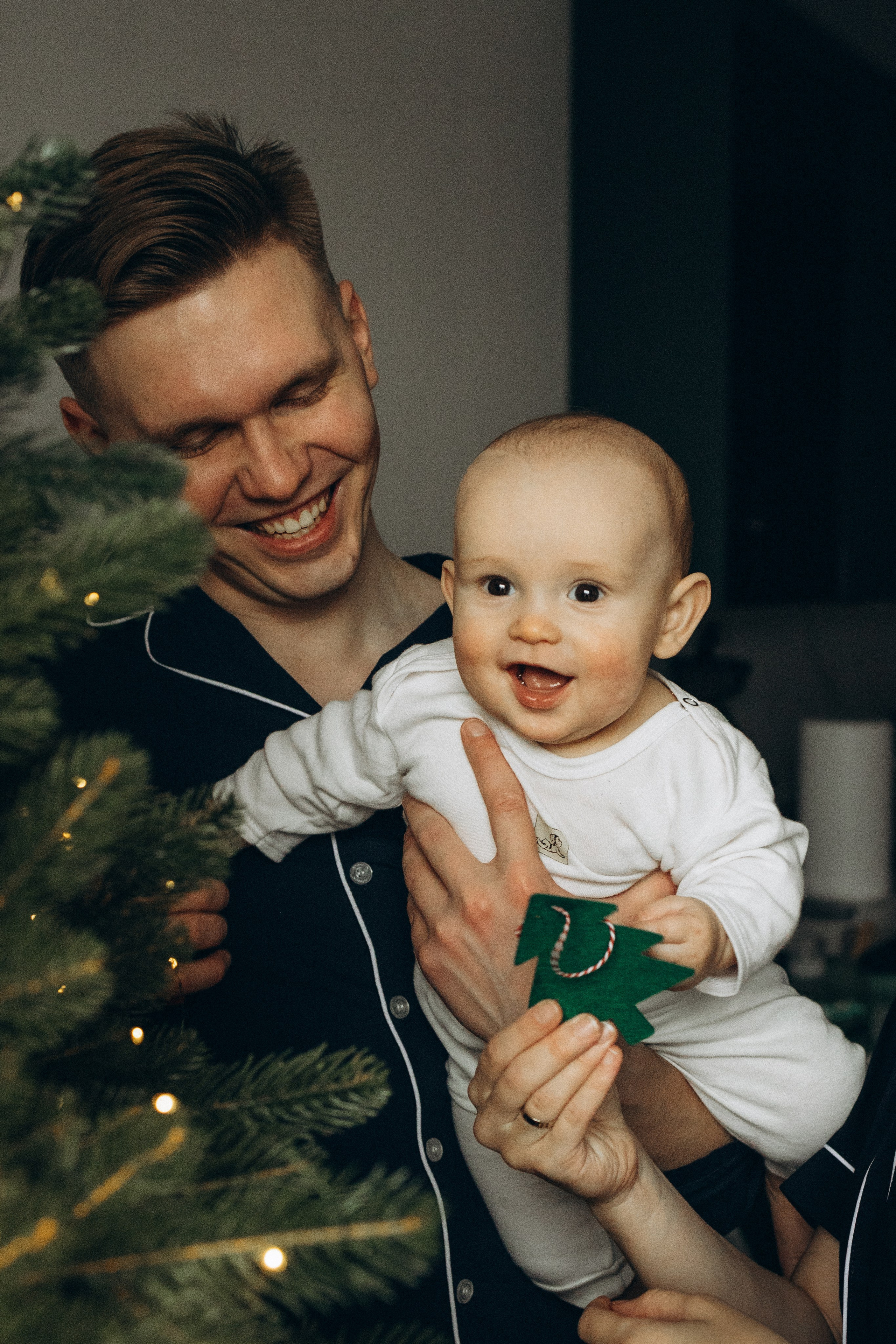Первый Новый год Андрюши. Фотограф lifestylе в Москве Пшеничная Анастасия
