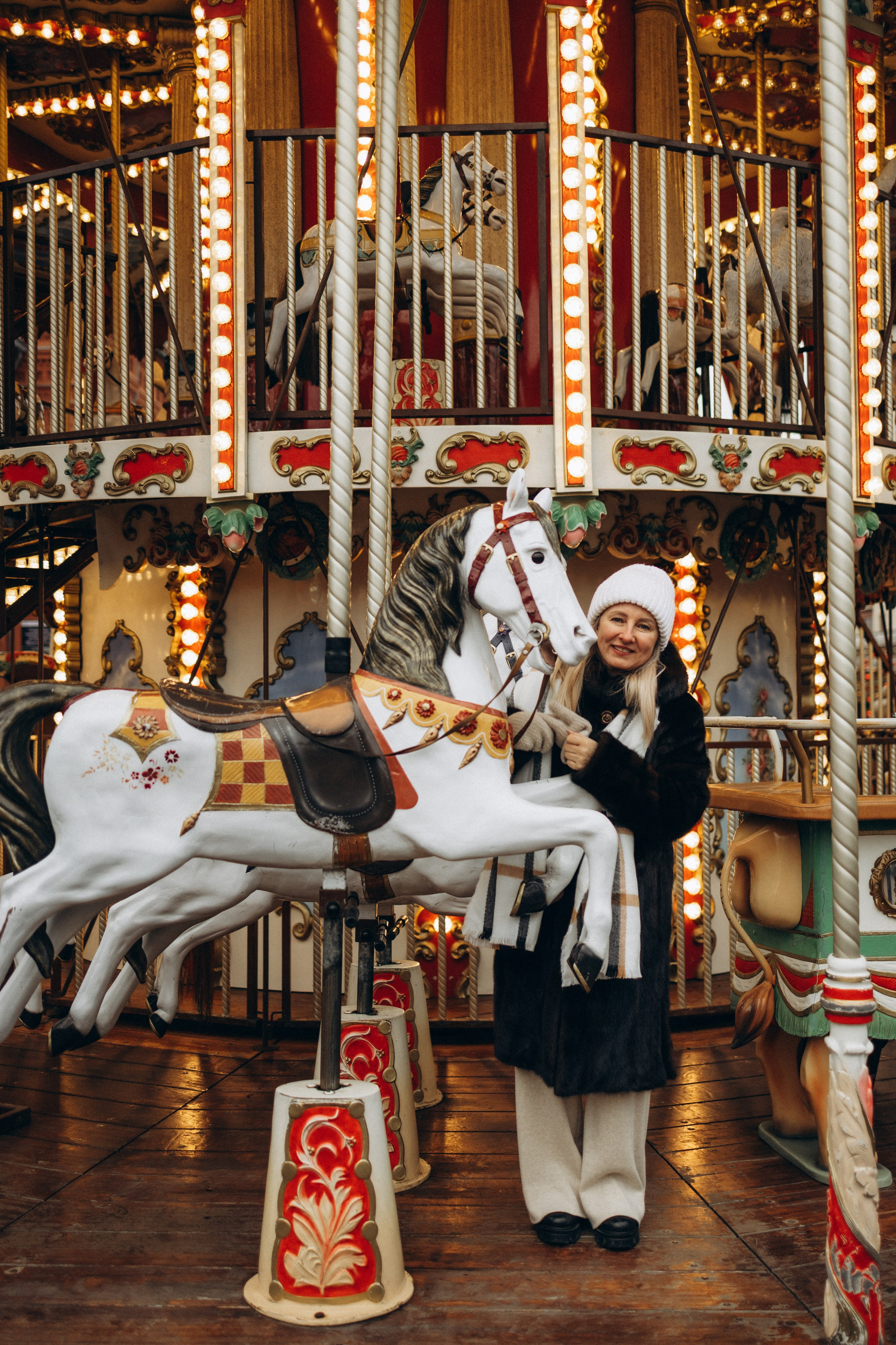 Зимняя прогулка Юлии. Фотограф lifestylе в Москве Пшеничная Анастасия