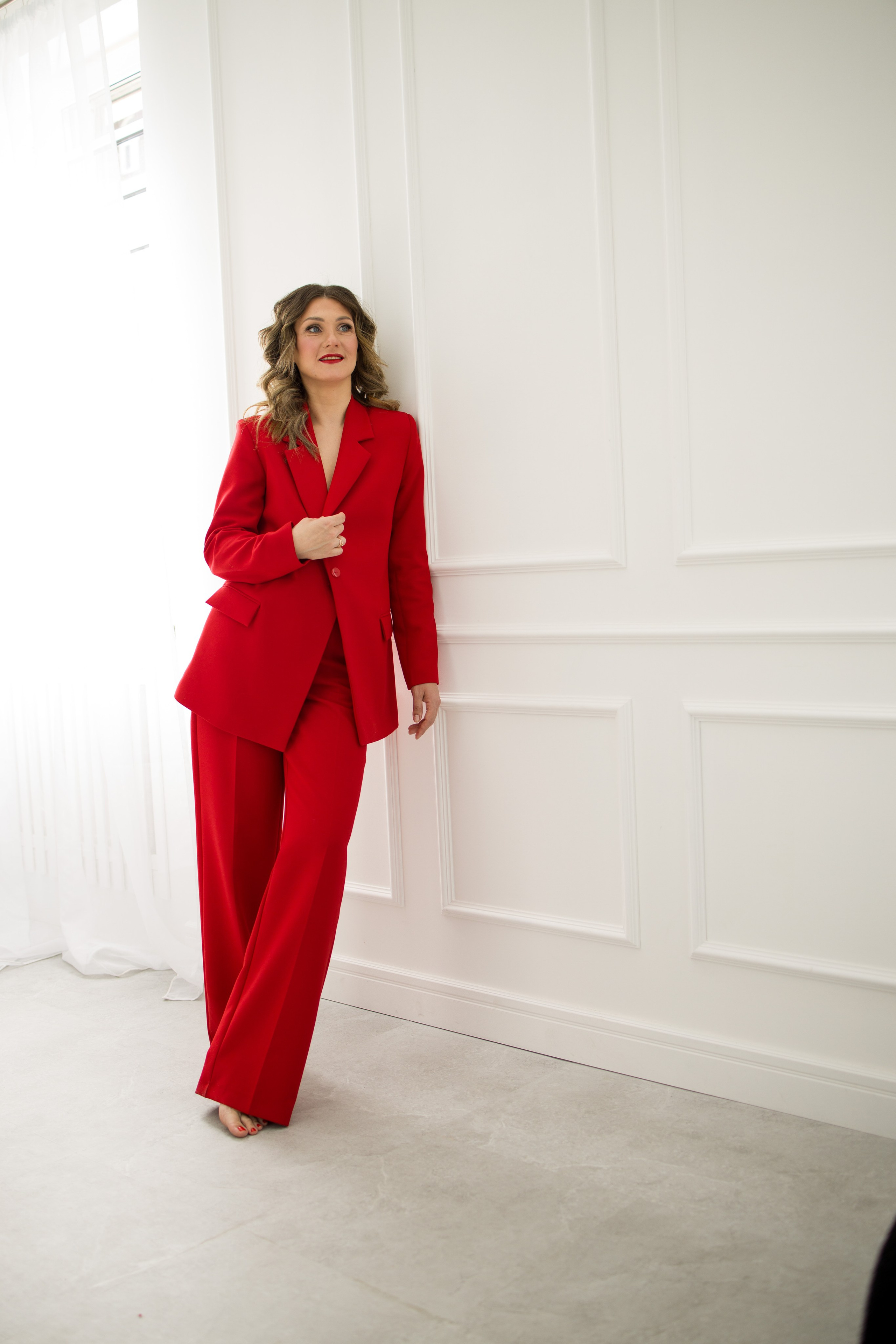 Lady in red. Художественная фотография