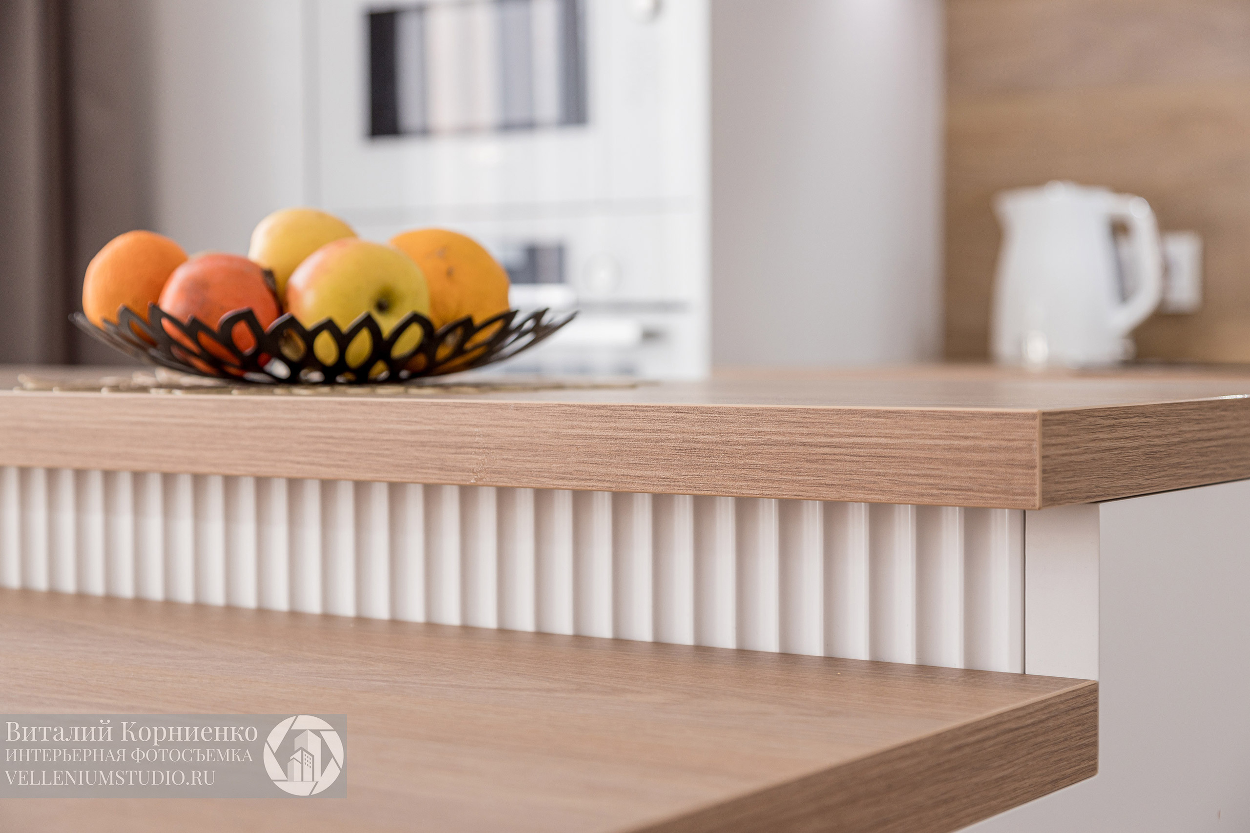 Фотосъемка белой кухни в Краснодаре. Интерьерный фотограф Краснодар: профессионально по доступным ценам