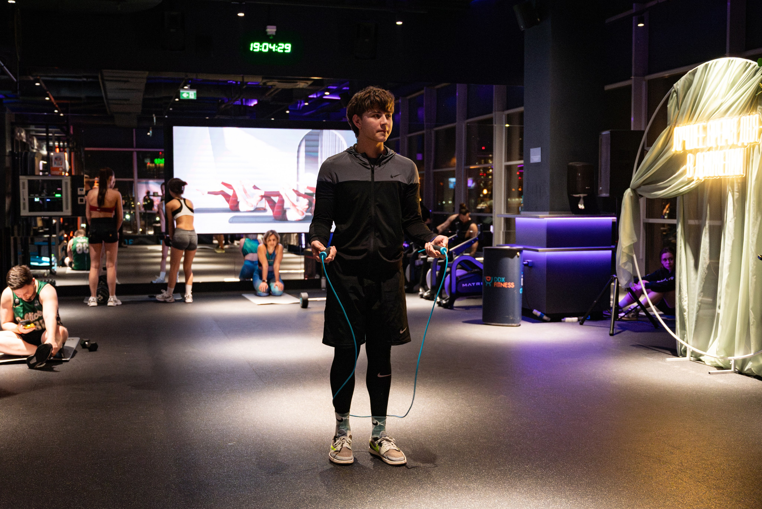 День рождения фитнес клуба DDX. Фотограф мероприятий в Москве