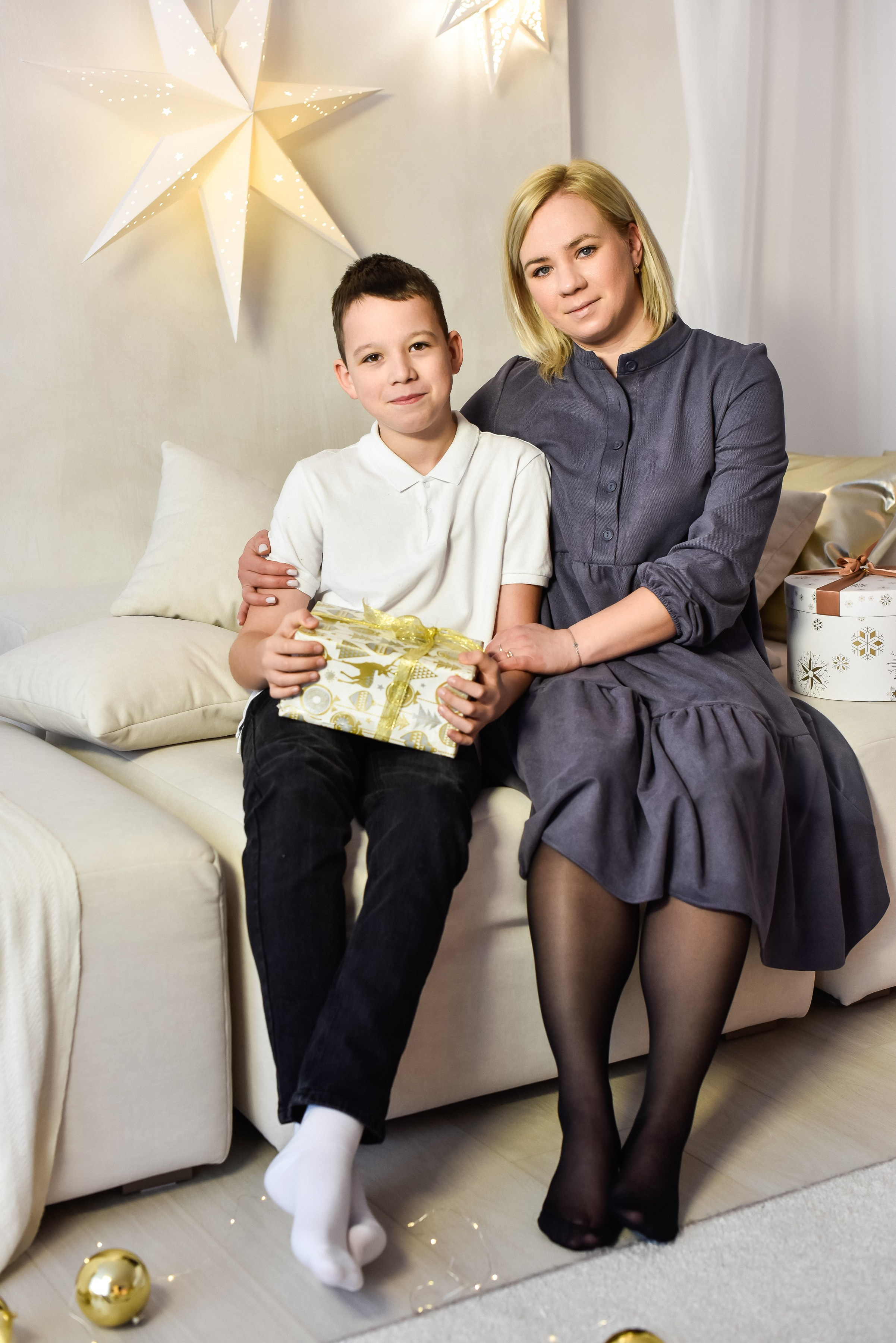 Юля с сыночком