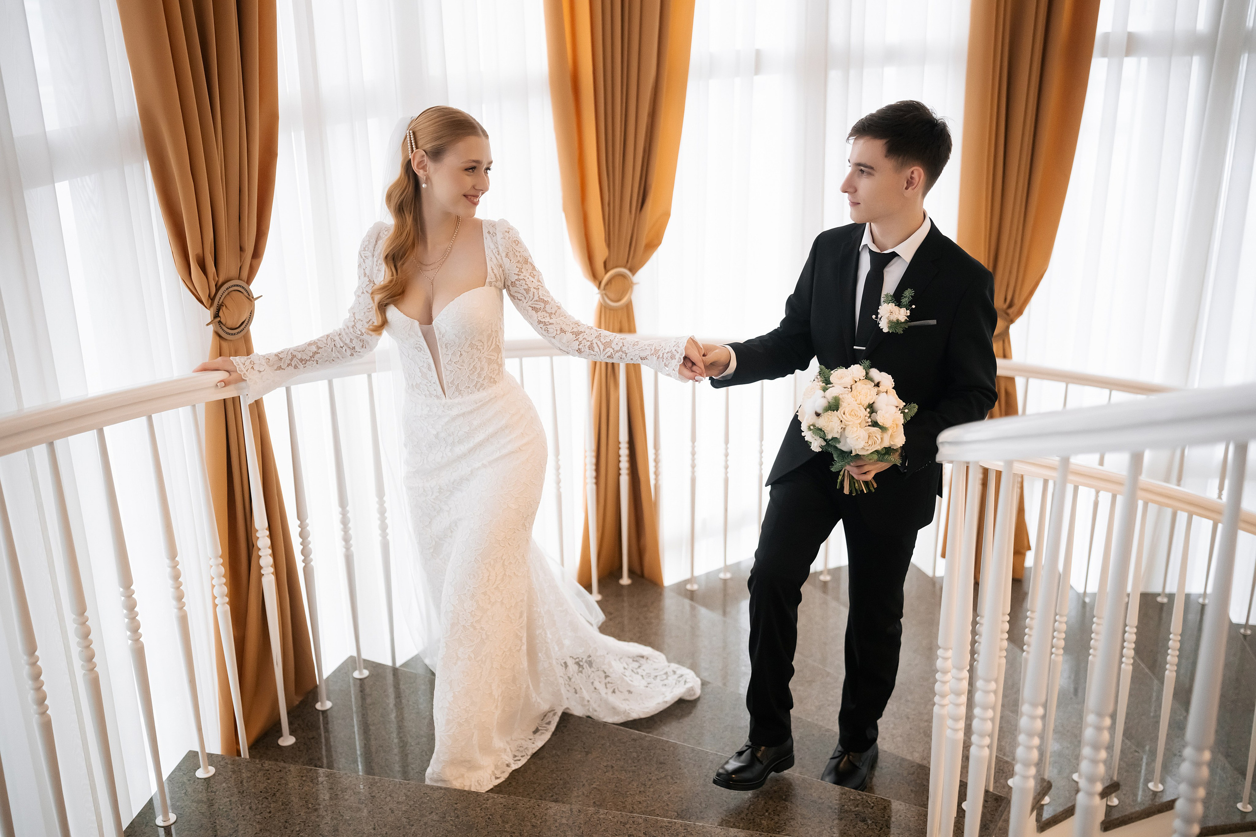 Свадебная фотосессия Полины и Евгения