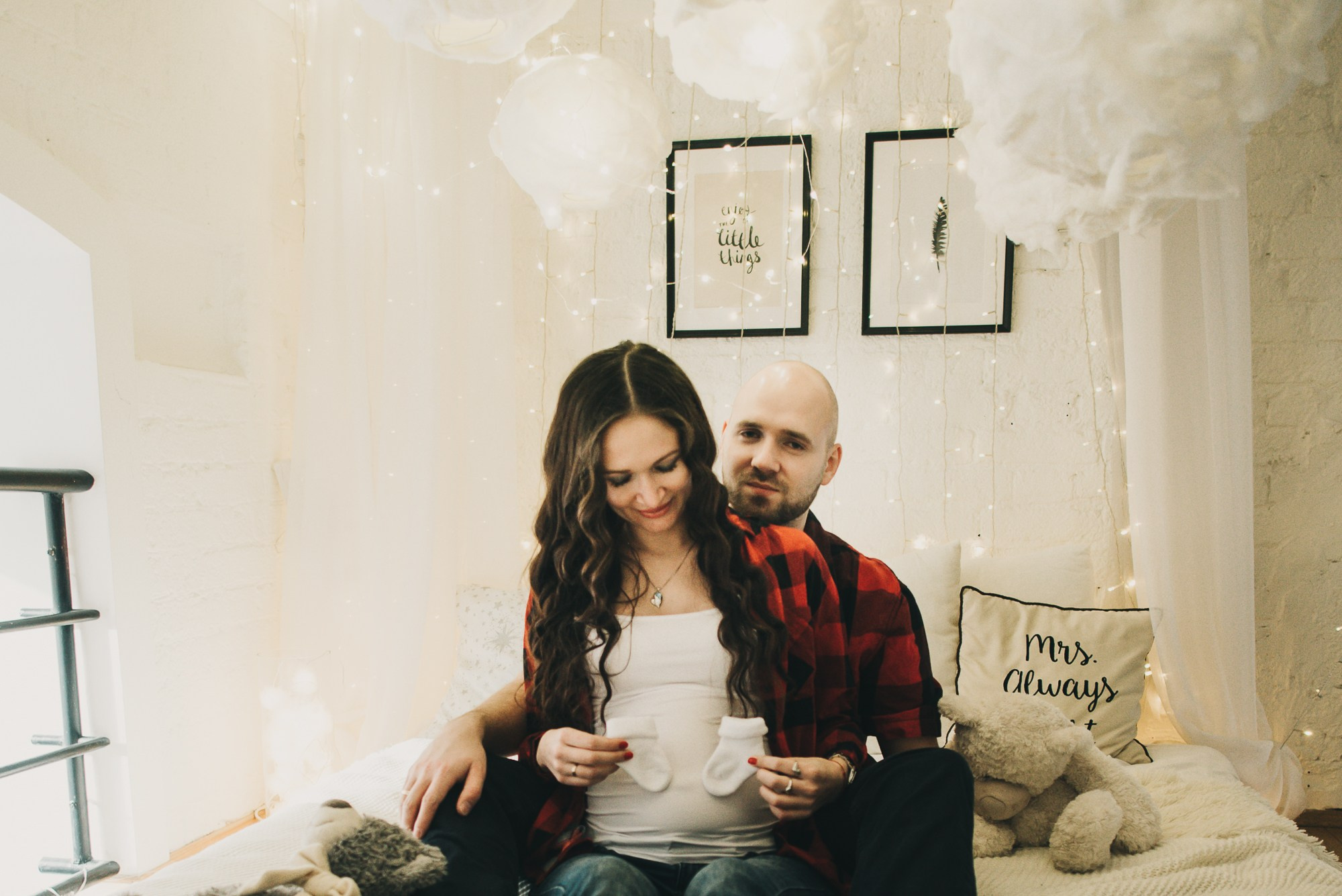 Скоро трое. Фотограф в Москве новорожденные свадьбы семьи Дарья Ларионова