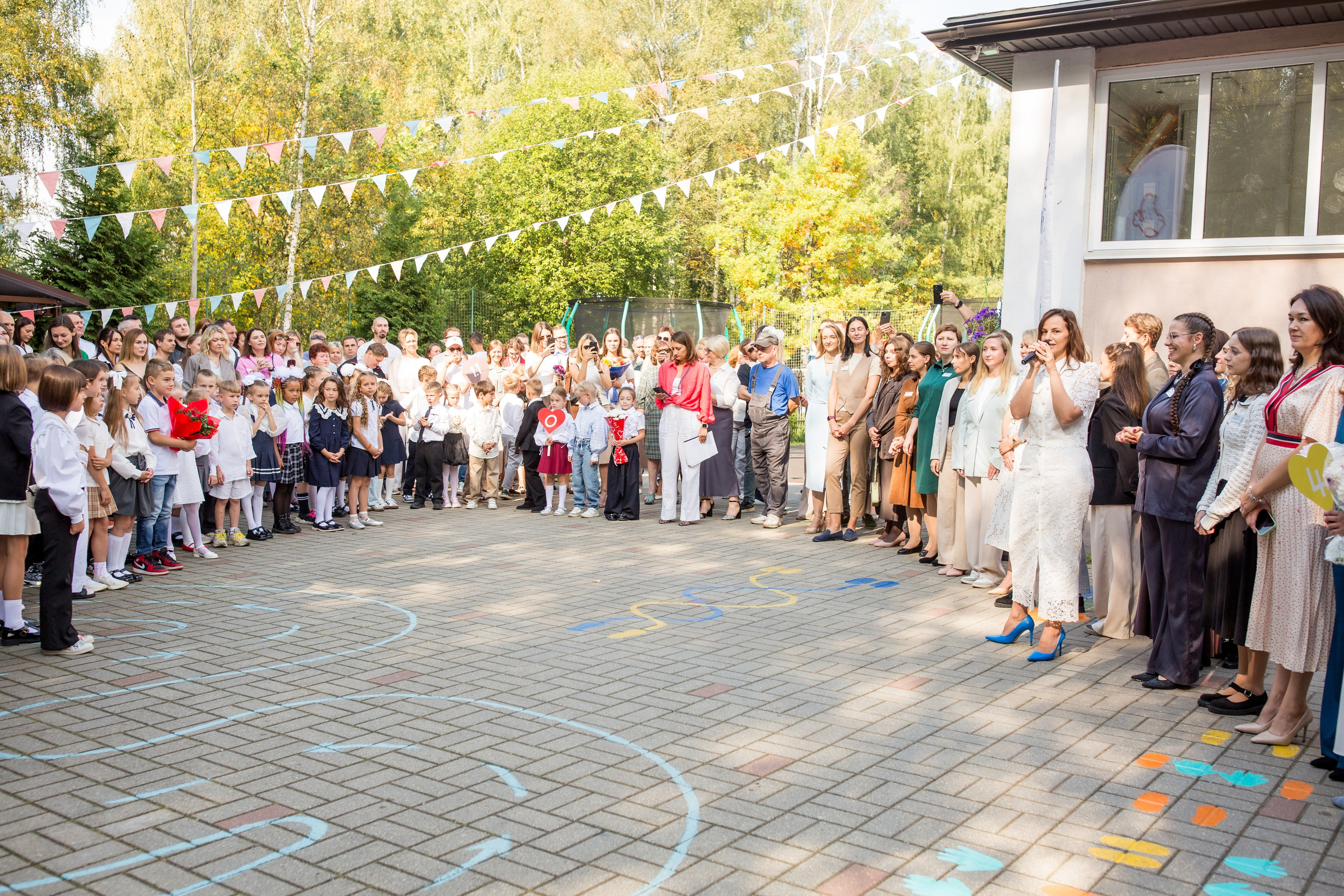 Репортаж 1 сентября Линейка. Семейный и детский фотограф в Ярославле