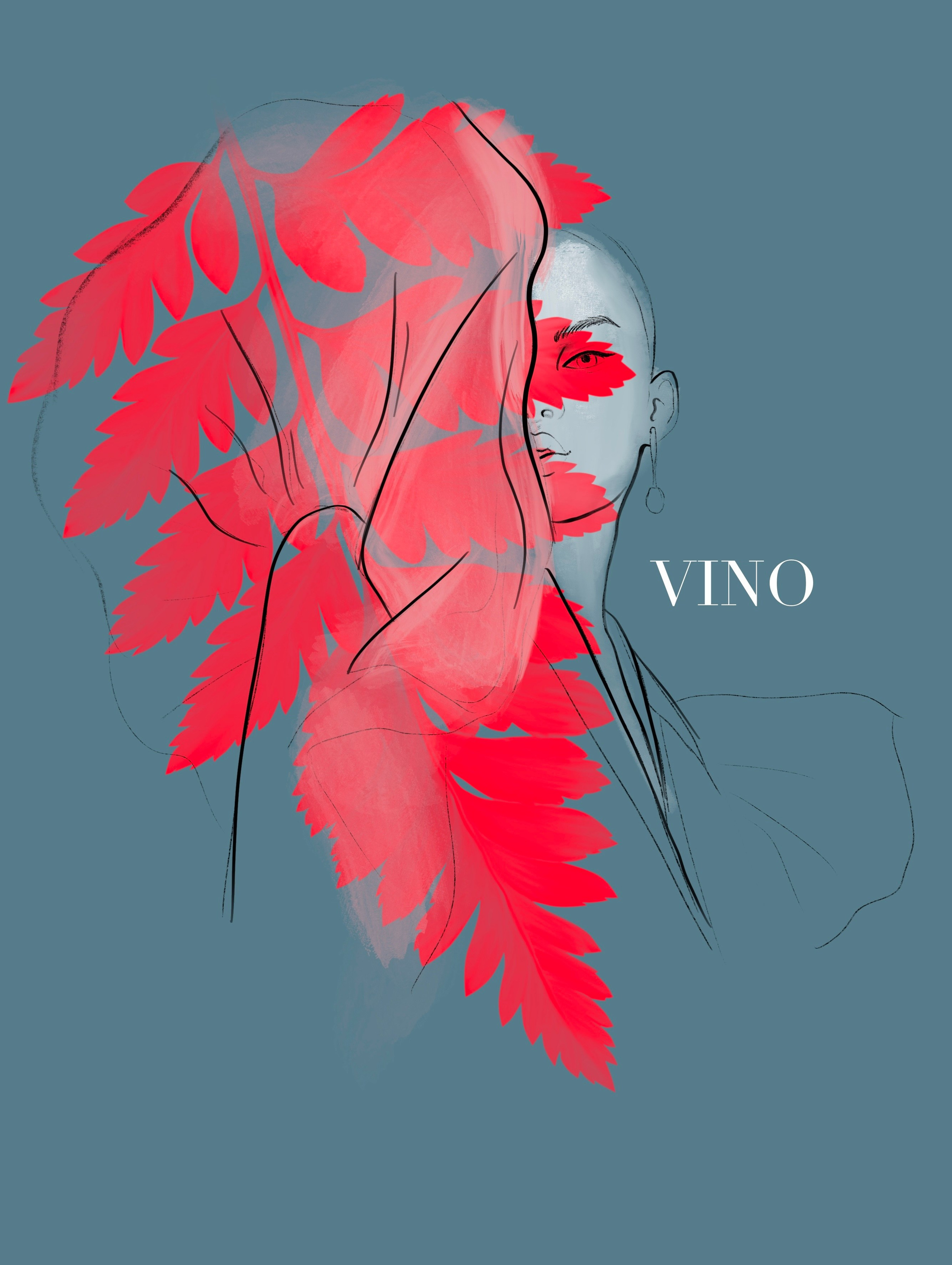 Digital. Portrait Artist and Illustrator Alevtina Golovin