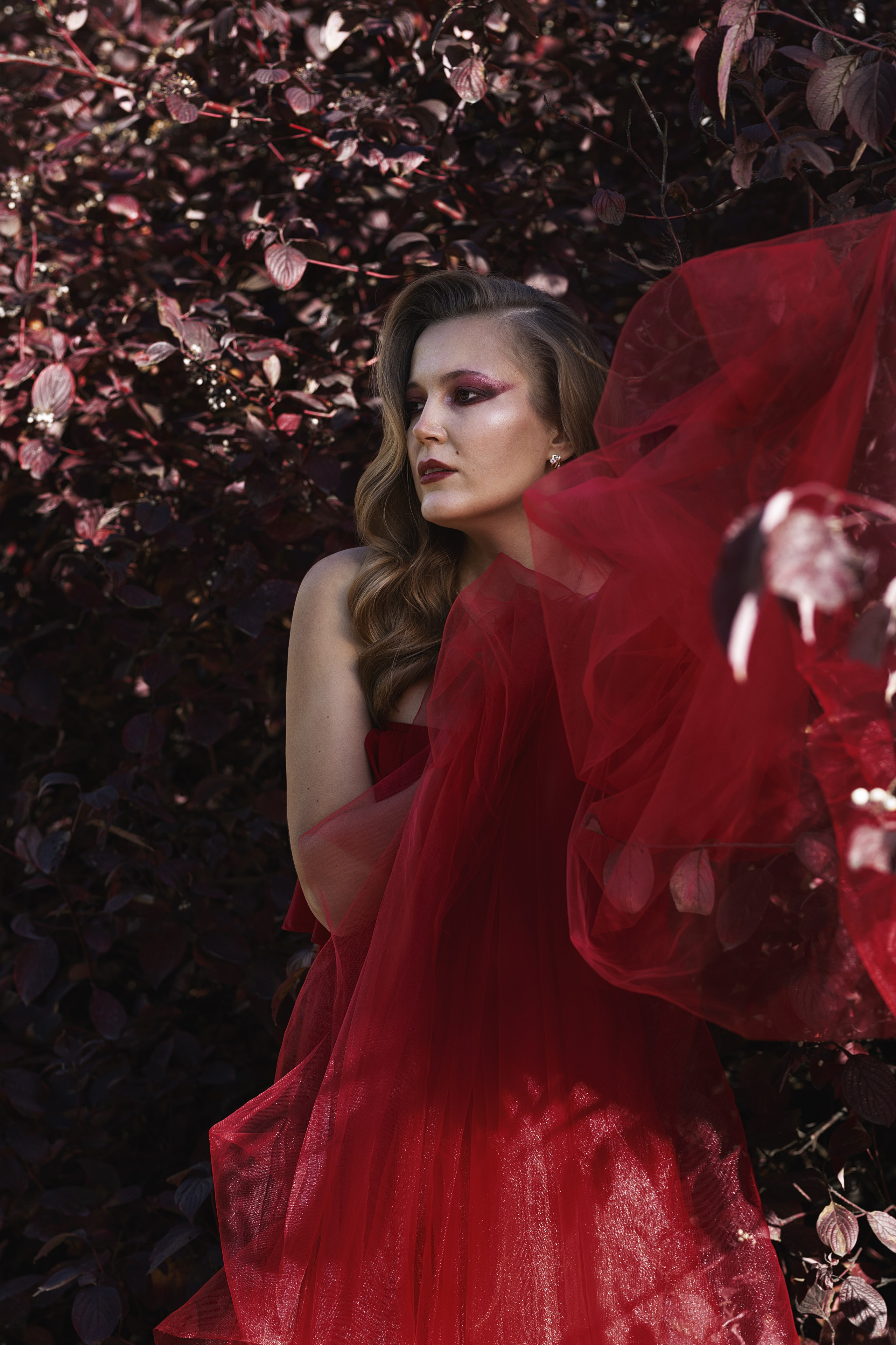 Red garden. Портретный фотограф Кристина Лукьянова