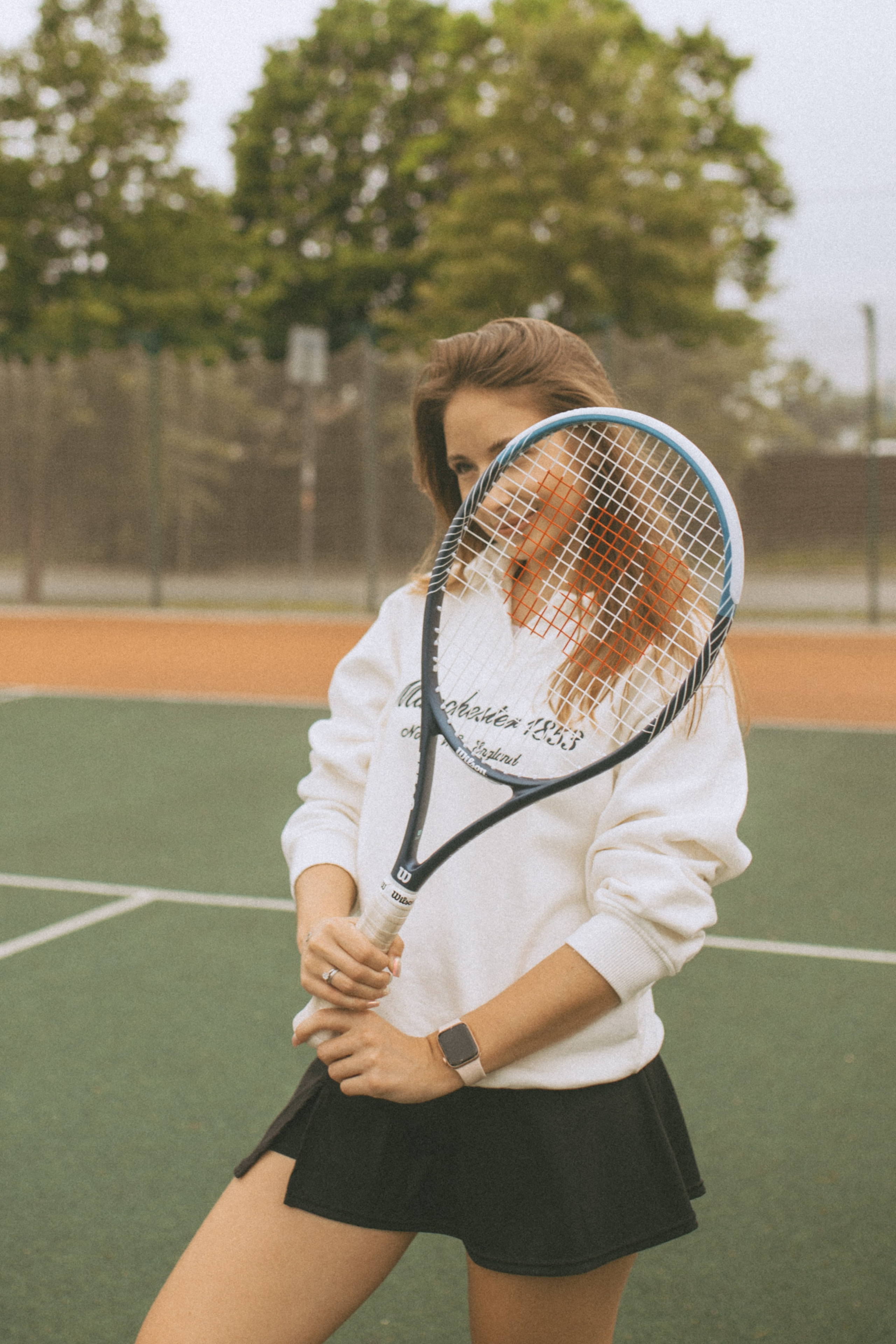 На корте. Свадебный фотограф Казань