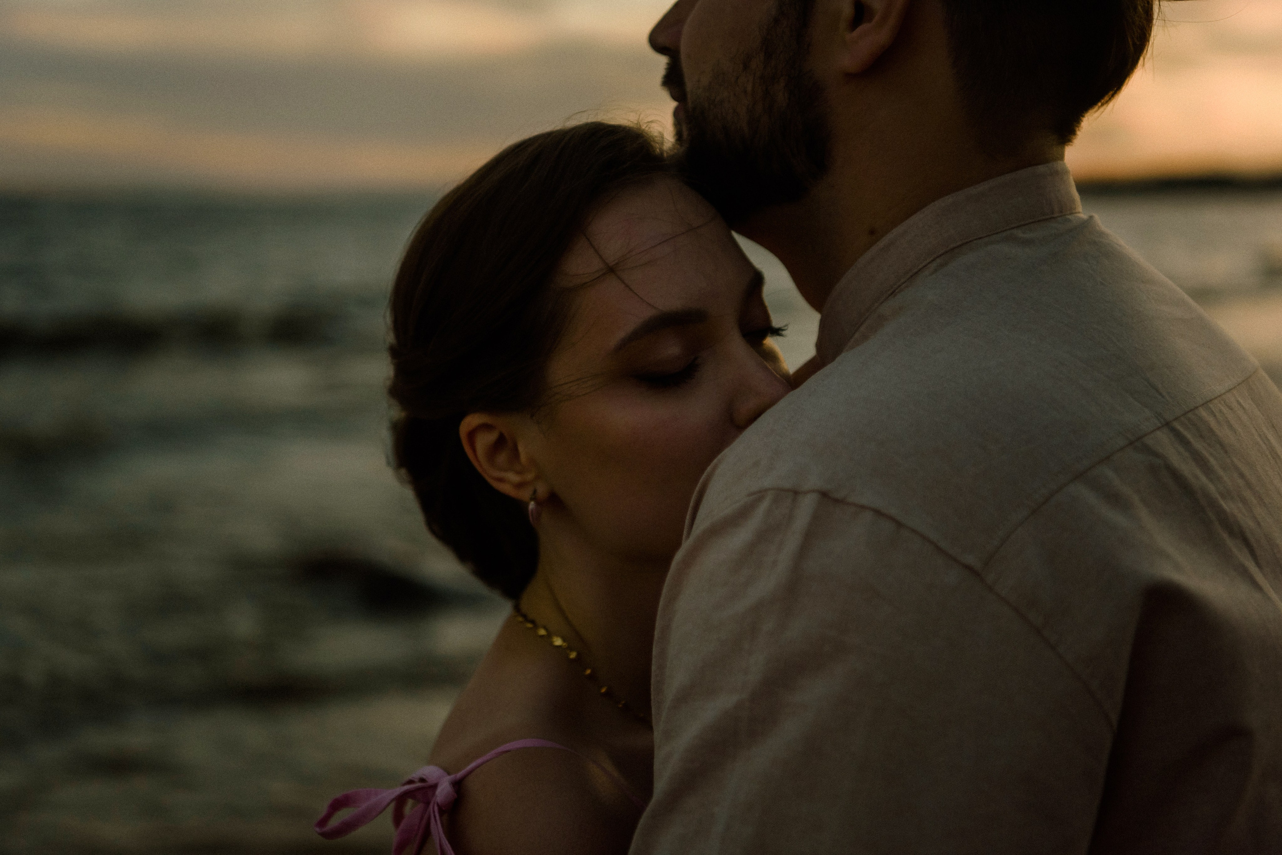 Настя и Вова Финский залив. Свадебный фотограф в Санкт-Петербурге София Шубик