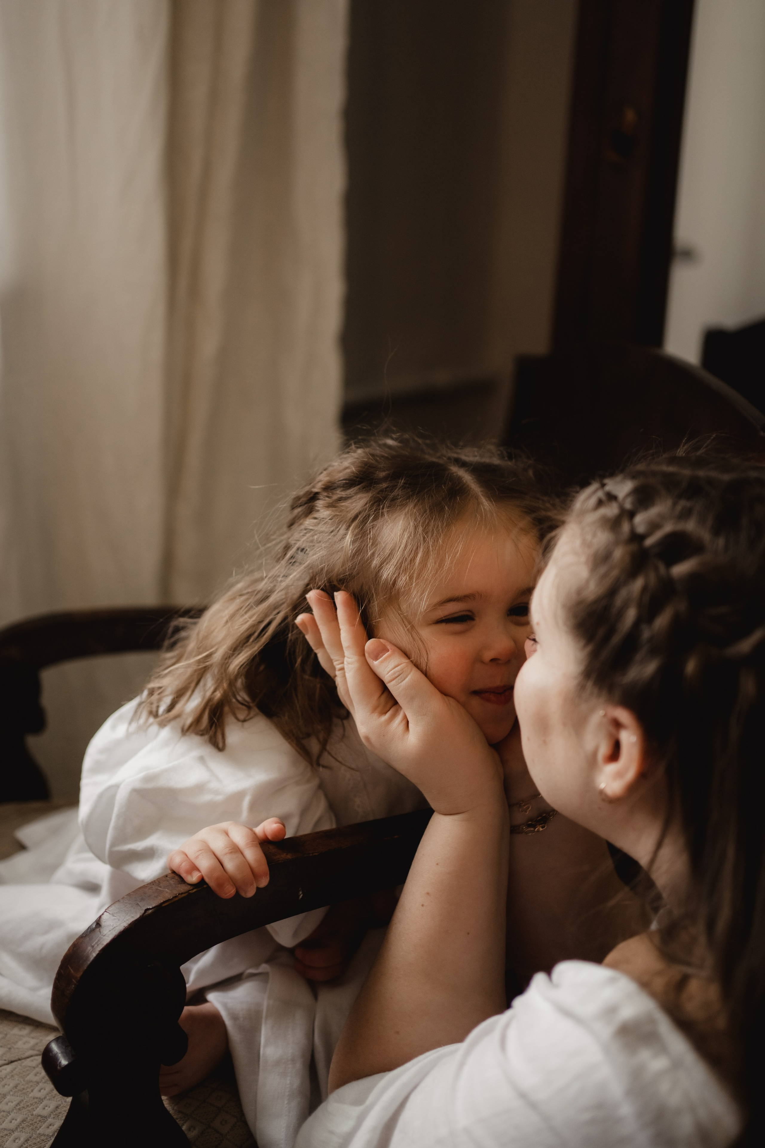 Винтажная фотосессия с дочкой. Семейный фотограф в Москве и в Домодедово Екатерина Патракова