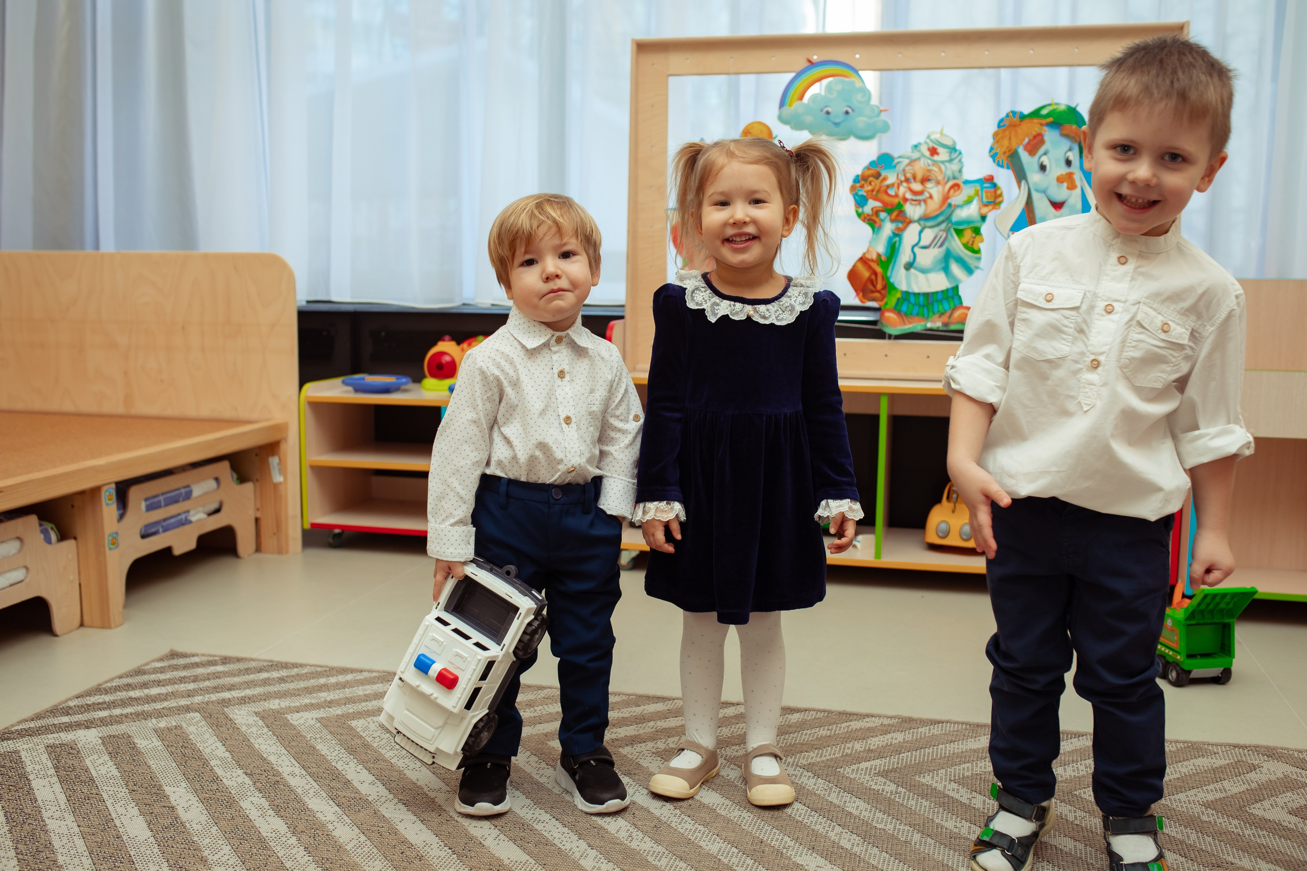 Праздник весны в детском саду. Семейный и детский фотограф в Москве Дорогова Екатерина