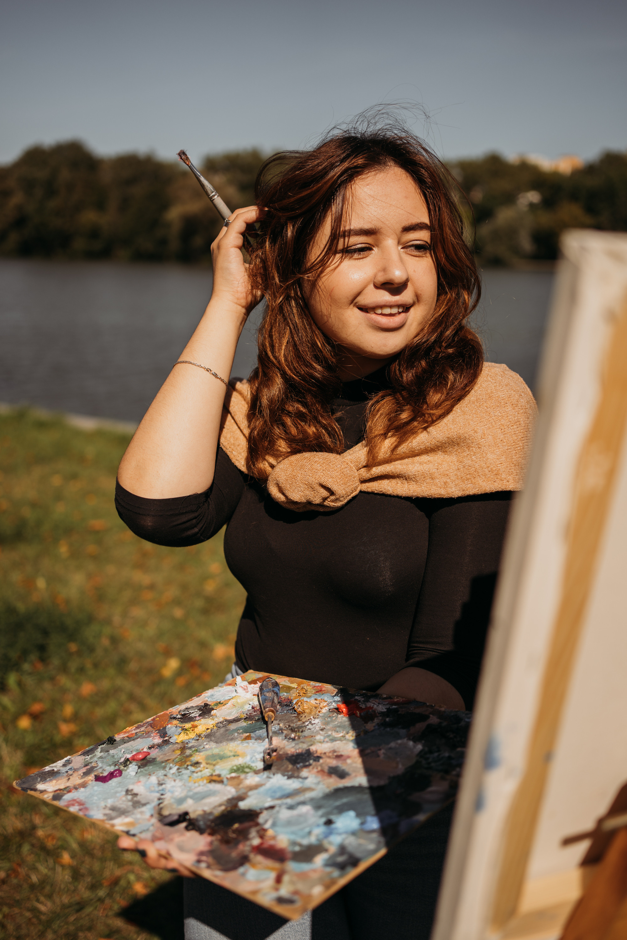 Ася.Художница. Женский, лайфстайл фотограф, минск, семейный, новорожденных, портретный