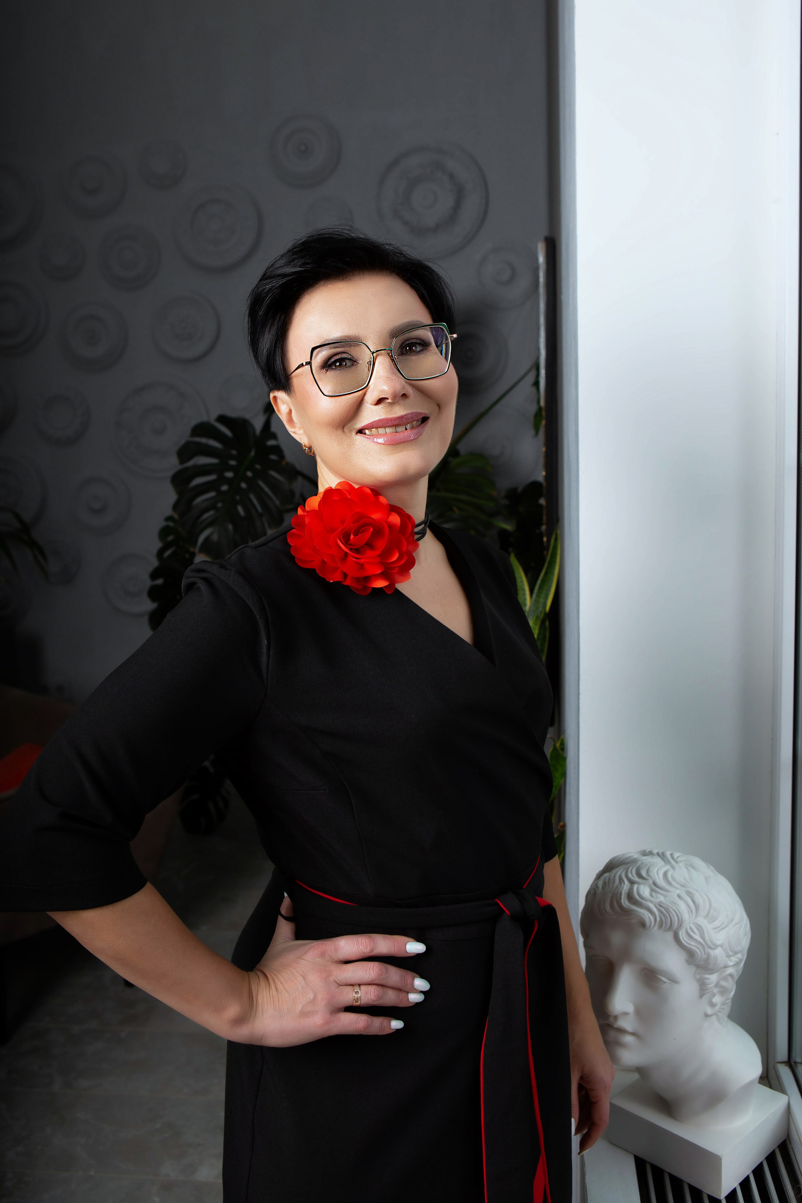 Контент съёмка для ведущей. Главная