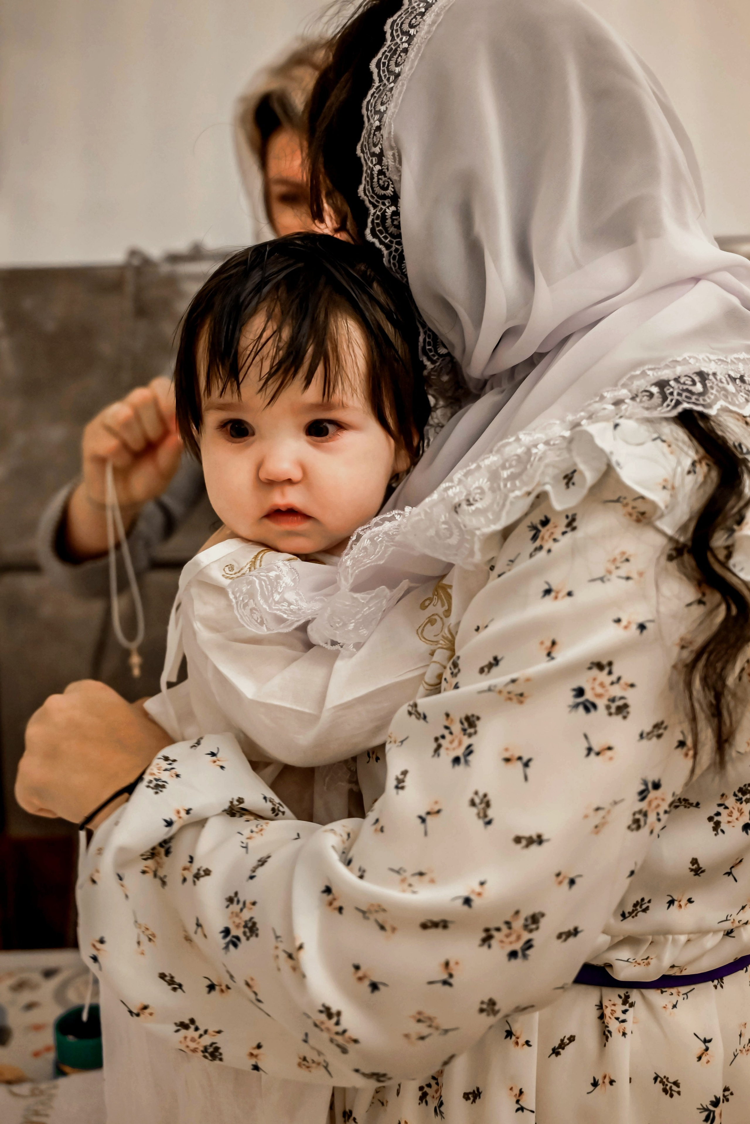 Крещение Вероники. Семейный и детский фотограф Москва