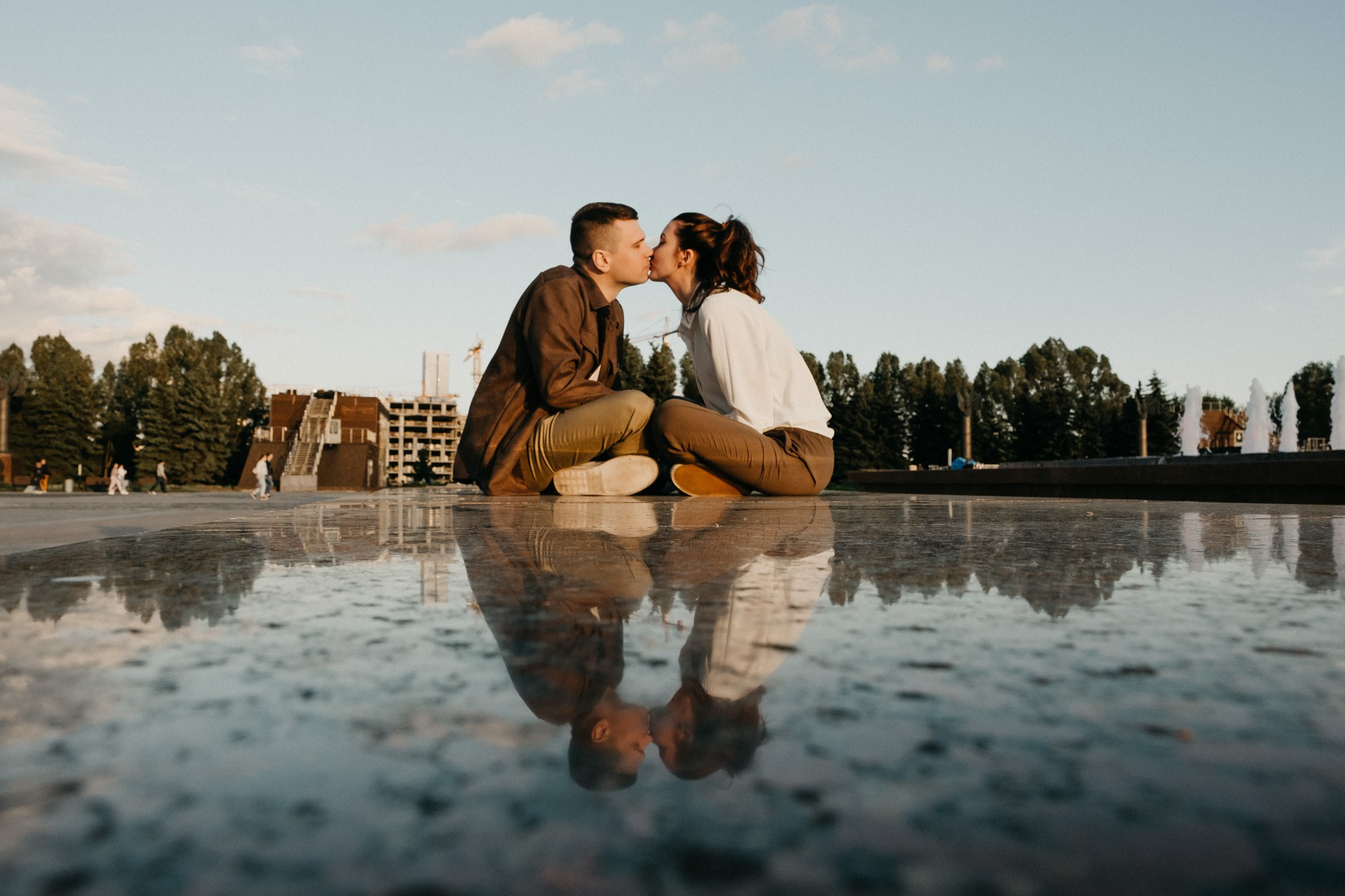 По маршруту первого свидания. Свадебный фотограф Александра Тюлякова
