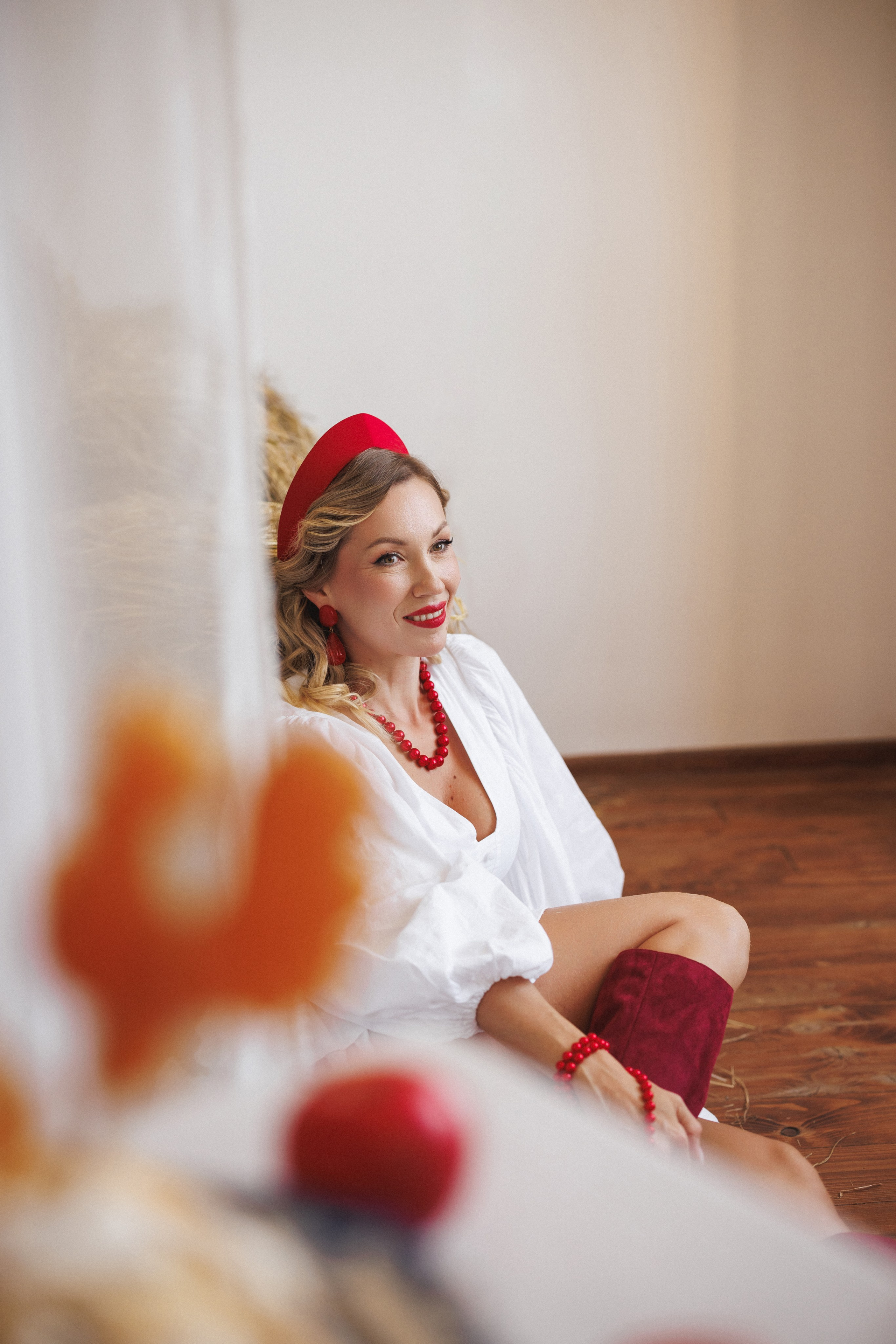 Фотосессия в современном Русском стиле. Фотостудия Лофт потолок, зал «Берлин», город Краснодар. Семейный и детский фотограф в Краснодаре Анна Трашкова