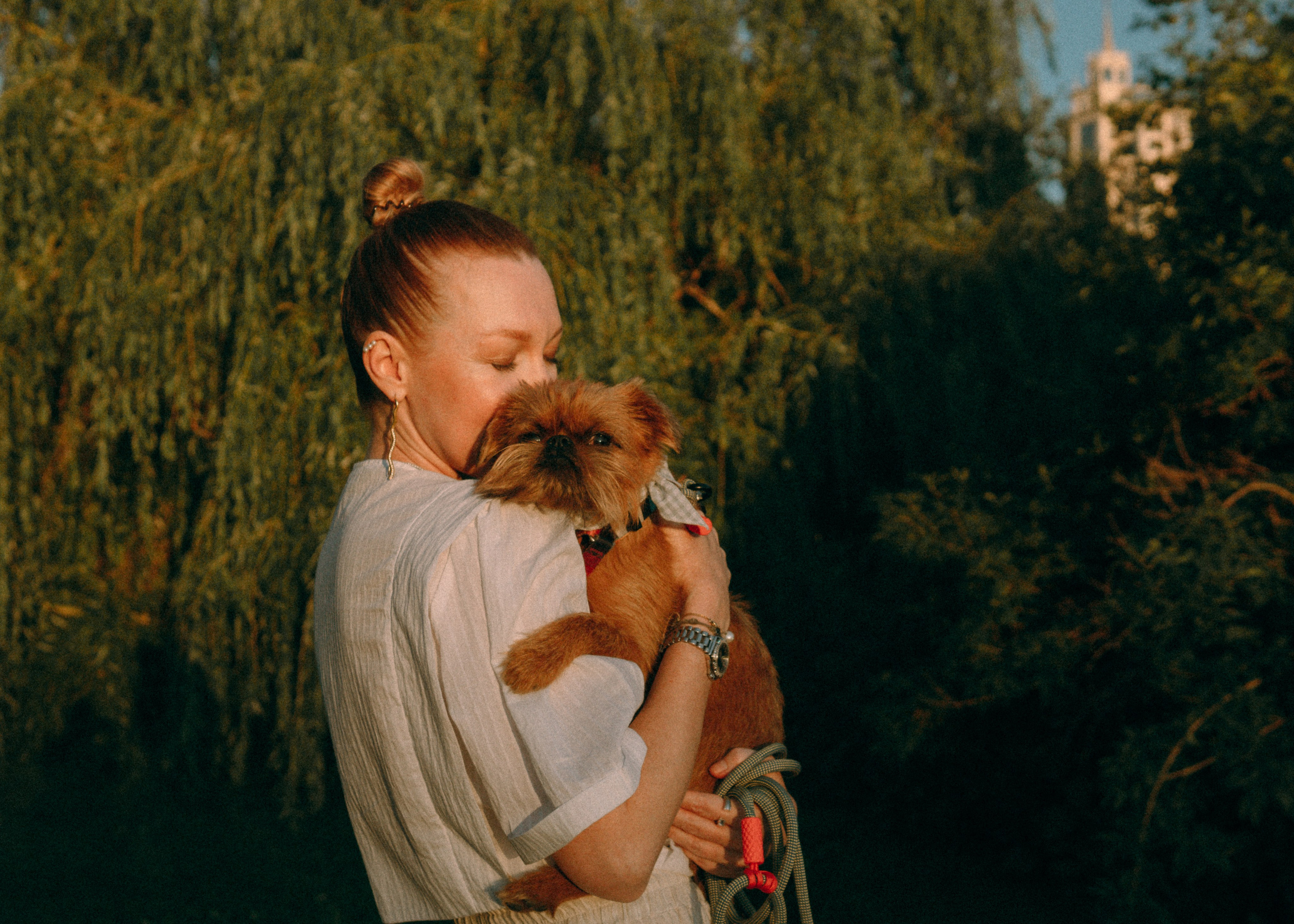 Лена и Альфи. Фотограф-анималист Ксения Воробьева, Москва