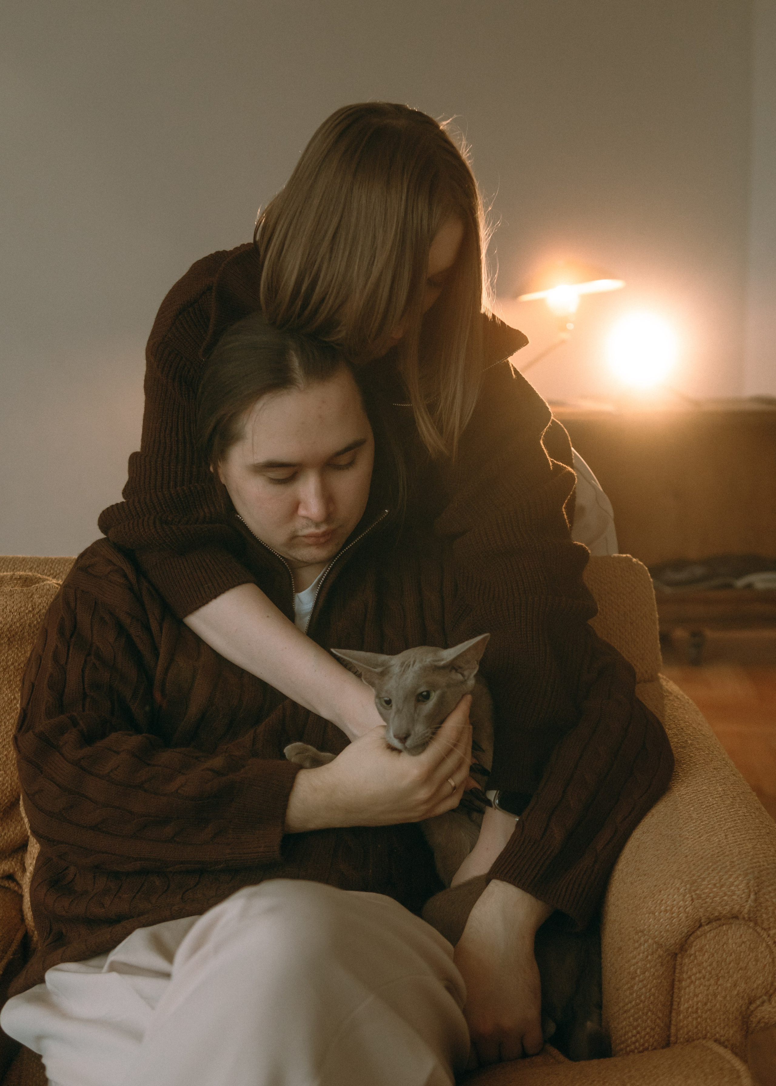 Амина, Булат и Орион. Фотограф-анималист Ксения Воробьева, Москва