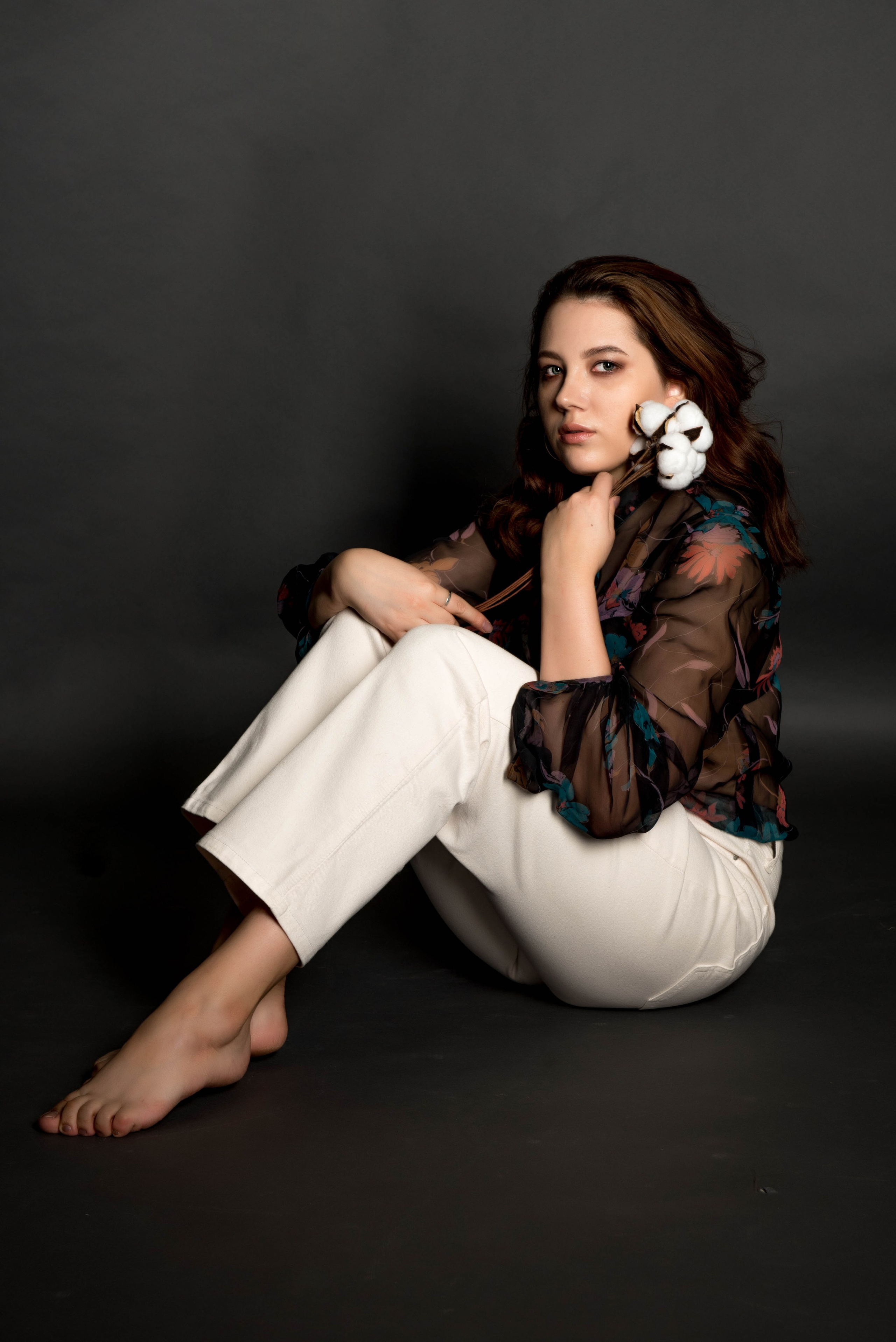 Портретная съемка в студии