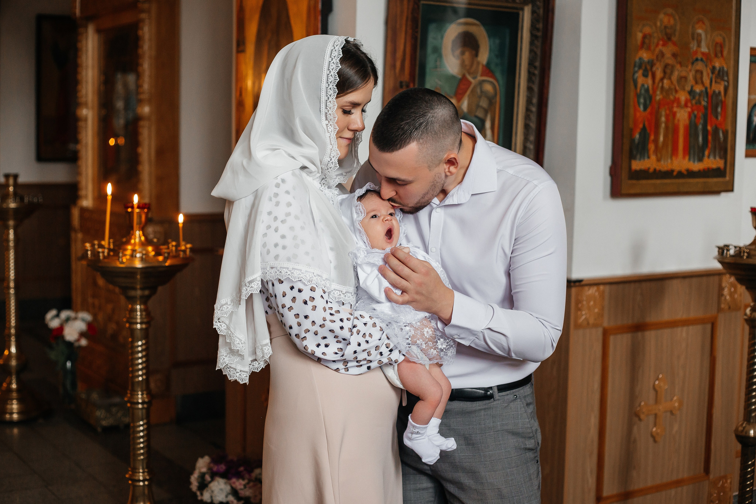 Таинство Крещения Майи. Фотограф Дмитров и МО Валентина Халикова