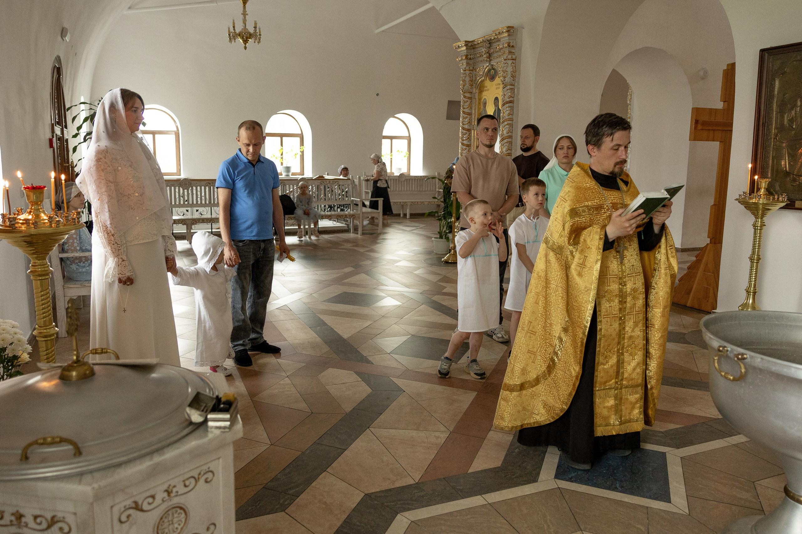 Таиство Крещения. Фотограф Екатерина Голицына