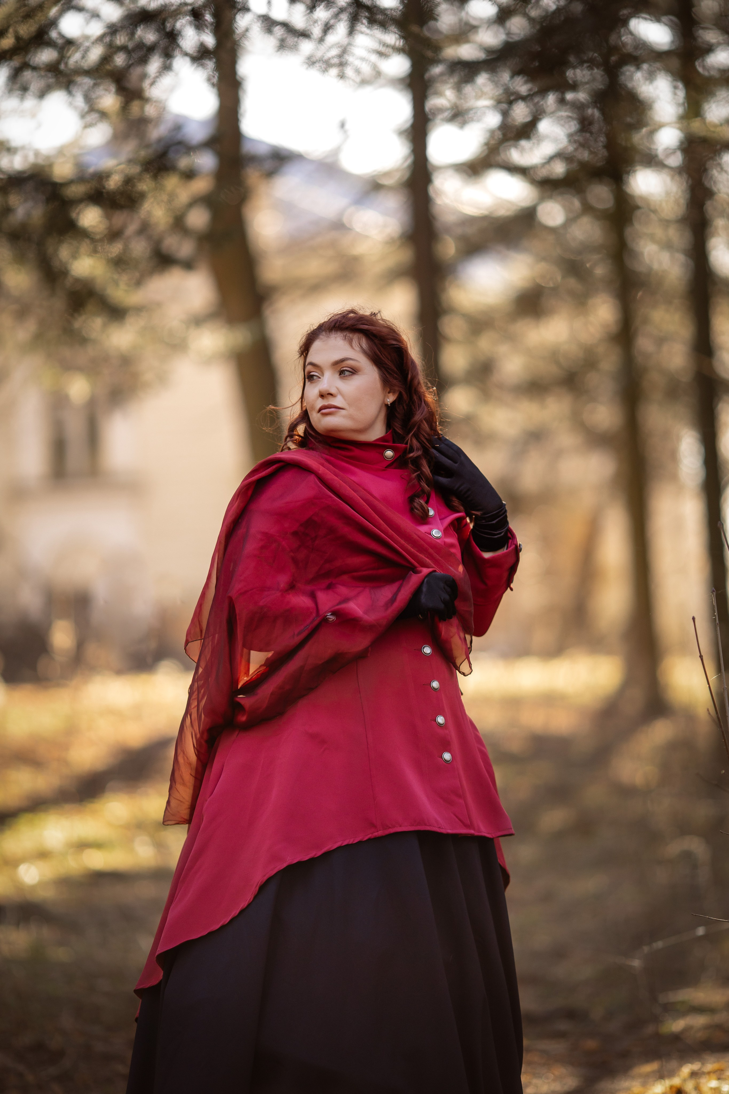 Женский портрет уличный. Семейный фотограф Москва и область Дербунова Елена