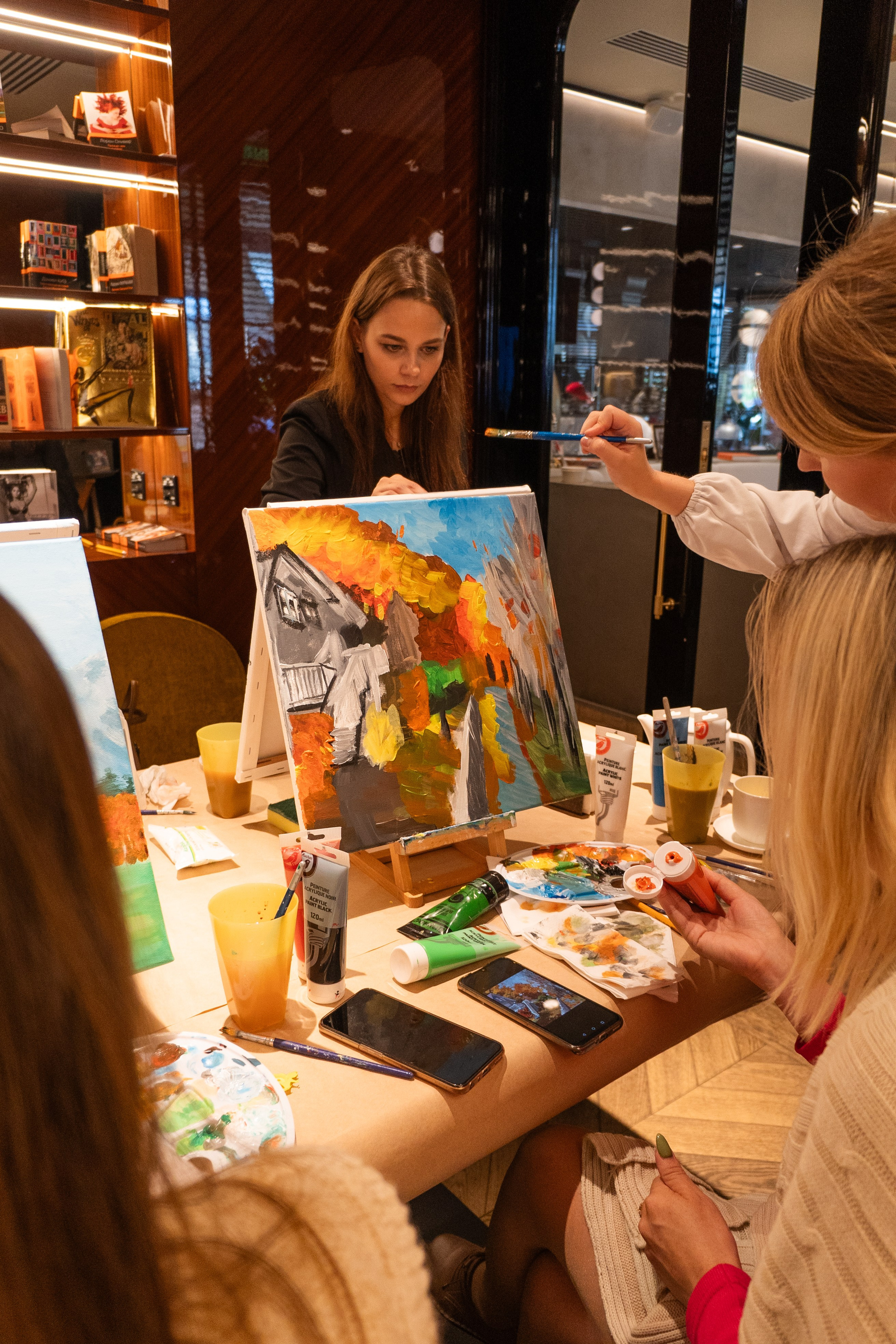 Корпоратив Teach Me Art 3. Портретный фотограф в Москве и Санкт-Петербурге Арина Чех