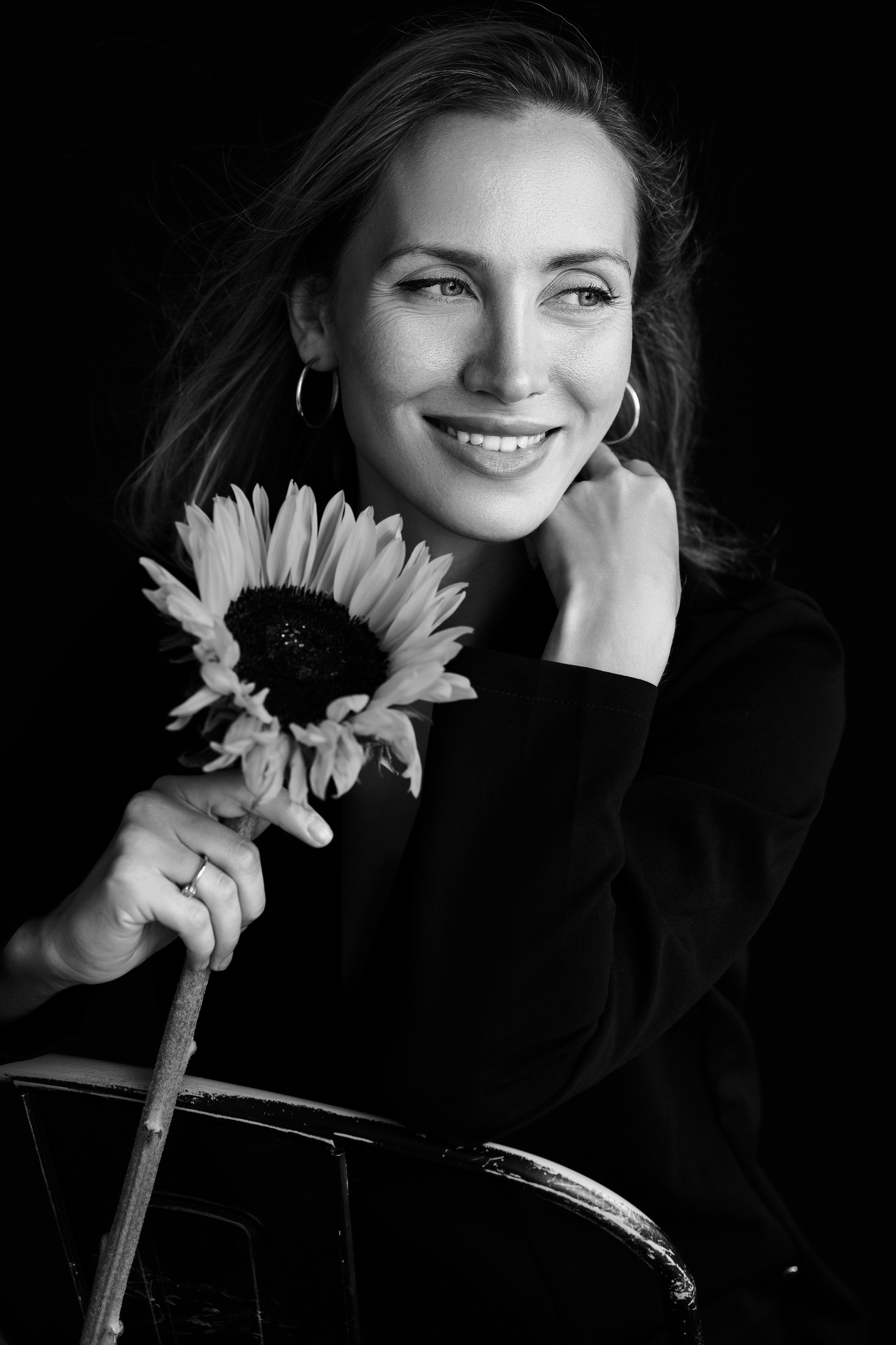 Женский портрет в студии. Фотограф Минск