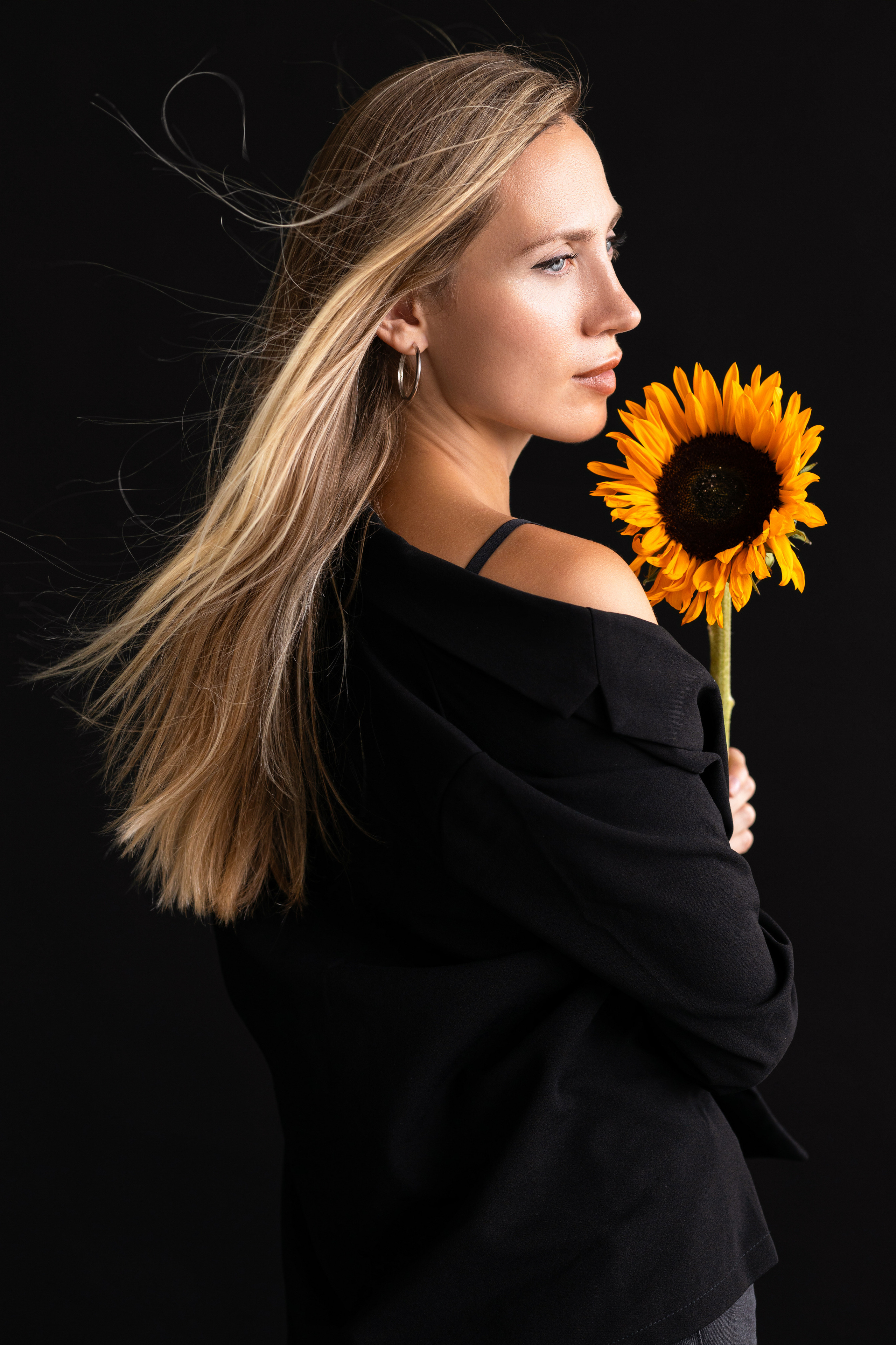 Женский портрет в студии. Фотограф Минск