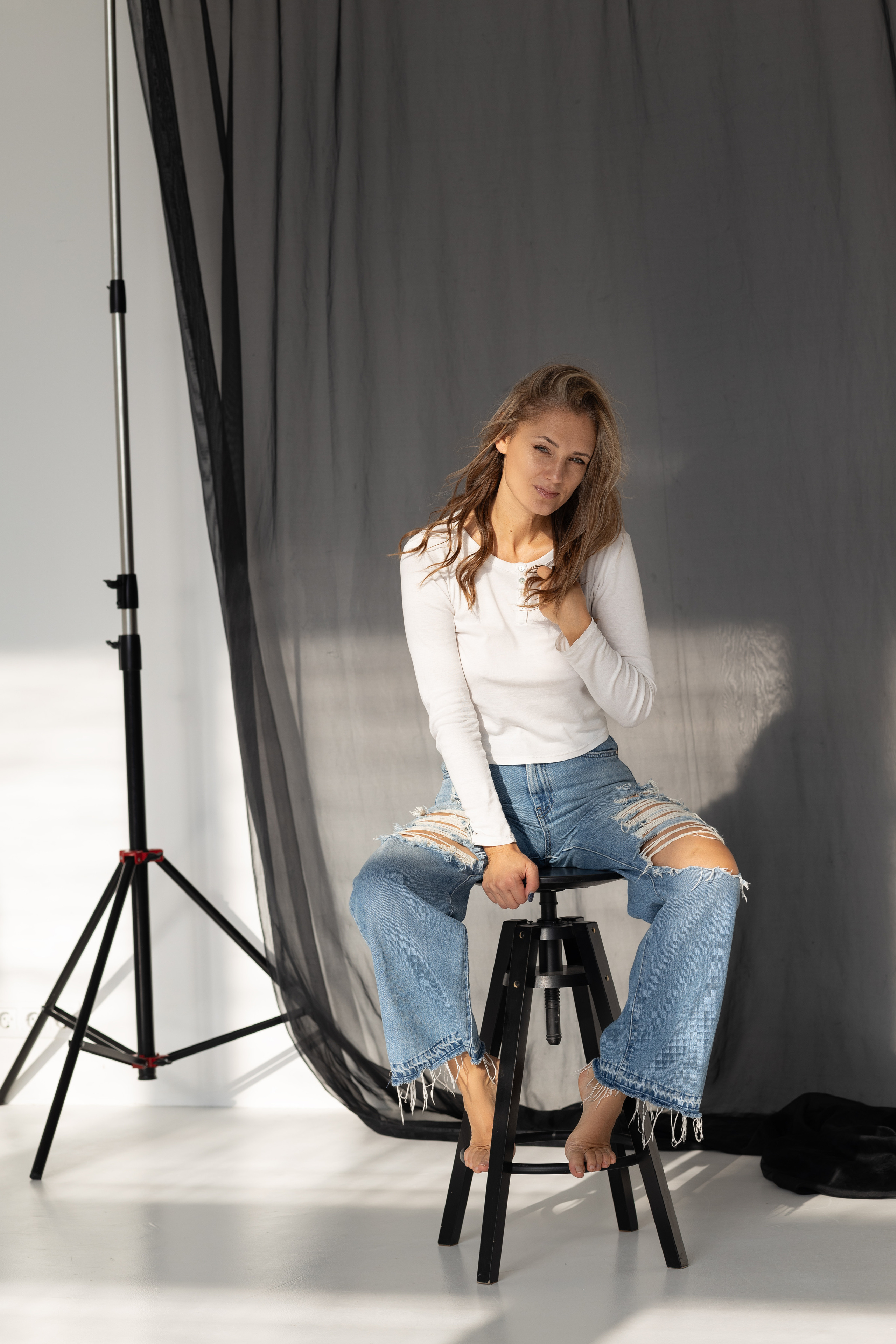 Женский портрет в студии. Фотограф Минск