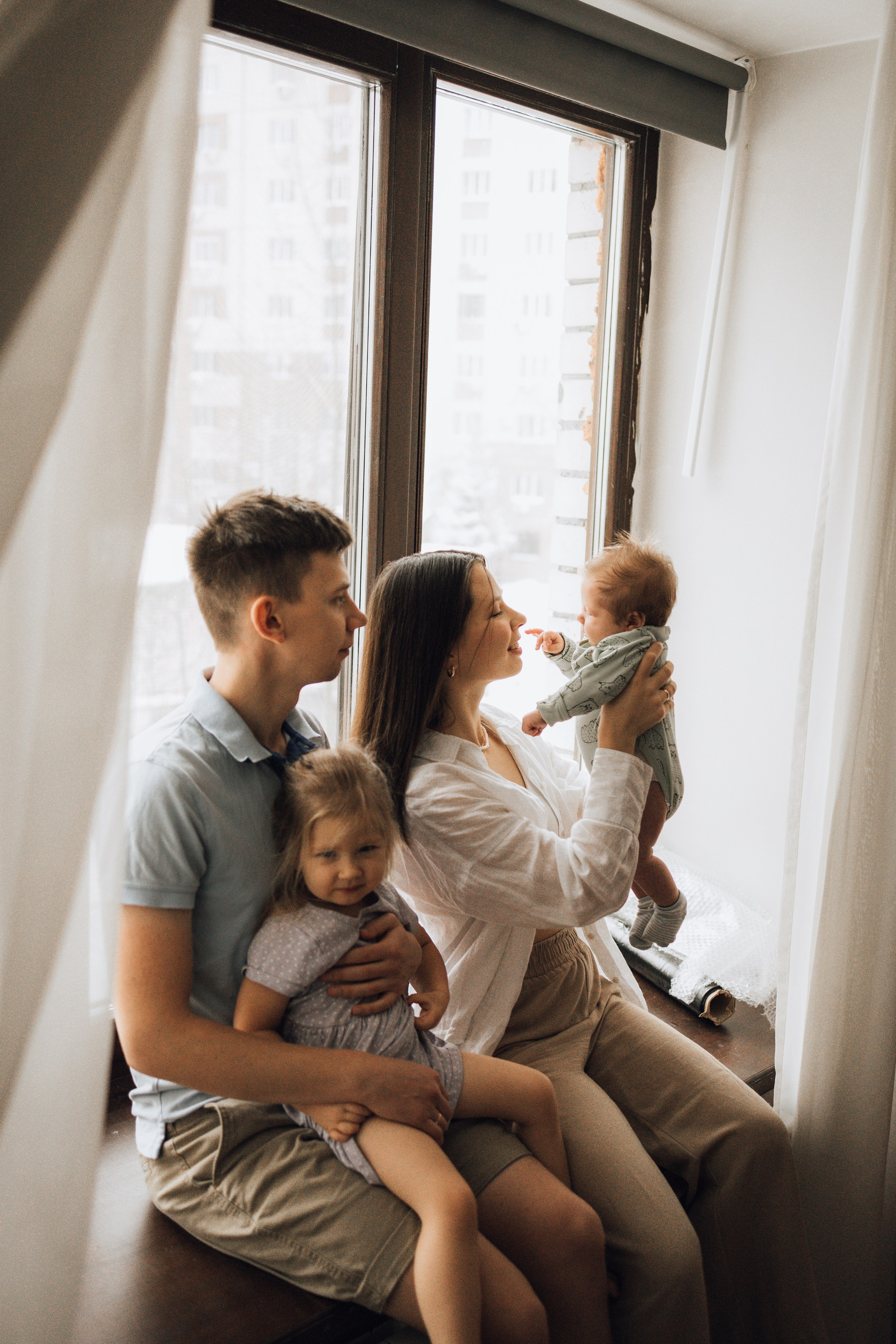 Геннадий, Эвелина, София и Миша. Фотограф из Казани Мария Шамсутдинова