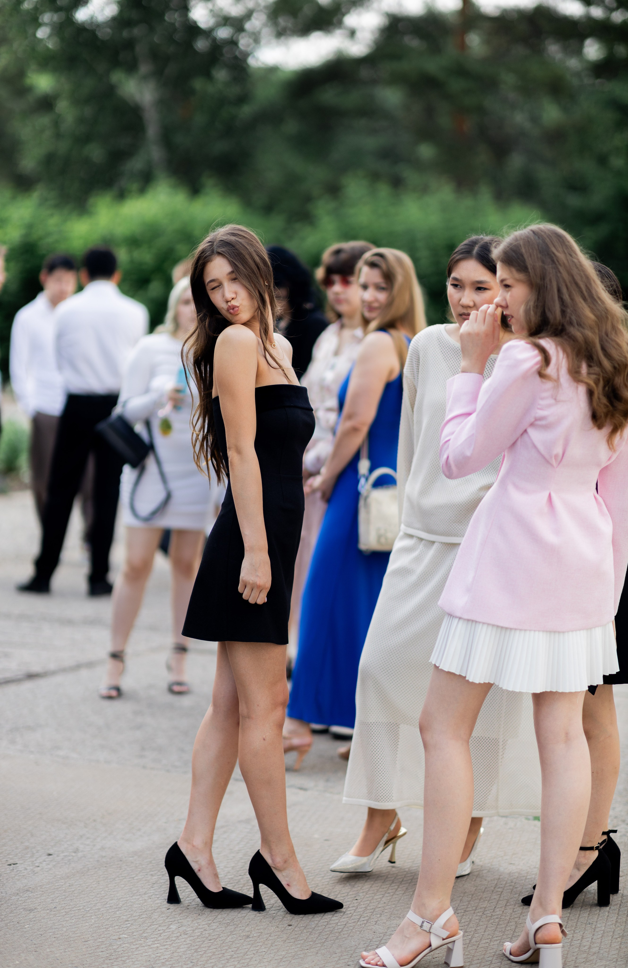 Выдача аттестатов. 10 школа