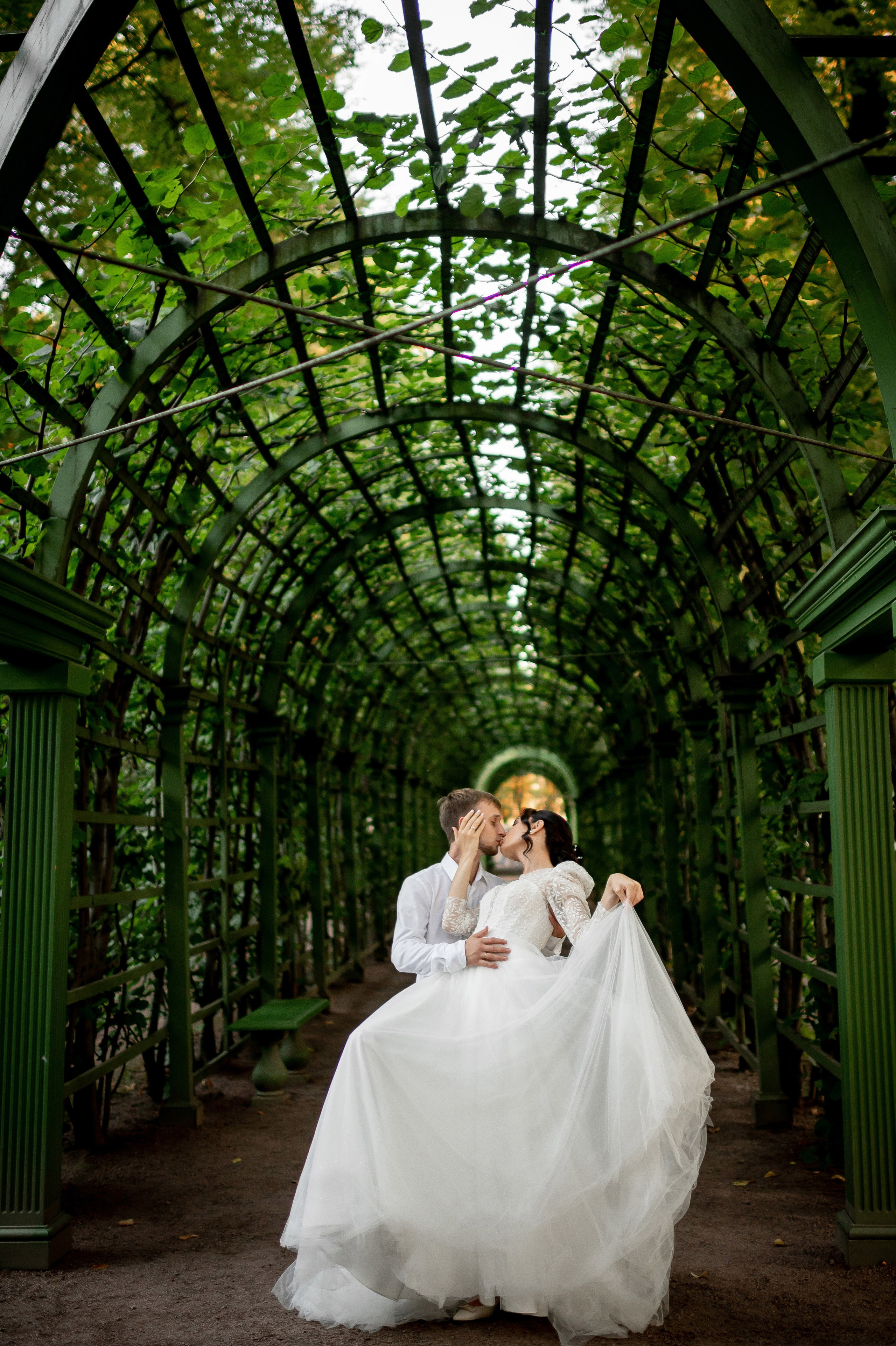 Кирилл и Анжела (круассаны, кофе и фотосессия в Летнем саду). Портретный, семейный и свадебный фотограф в Санкт-Петербурге и в Пушкине Ширяев Денис