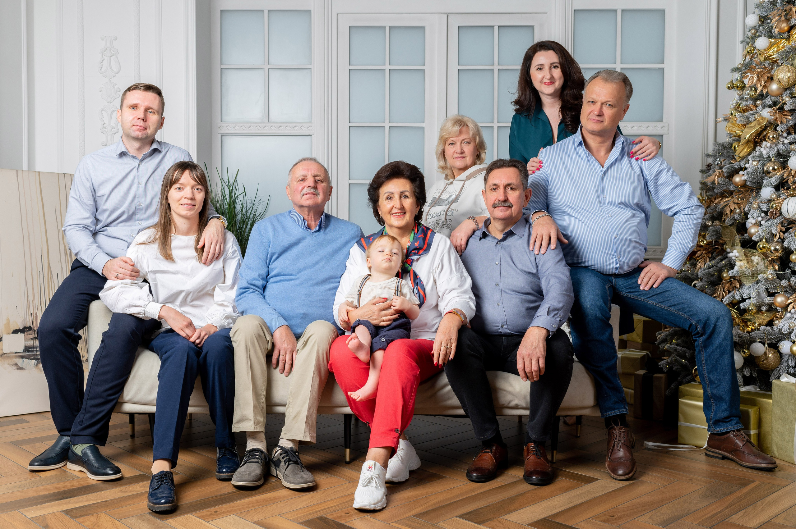 Галина в кругу семьи. Портретный, семейный и свадебный фотограф в Санкт-Петербурге и в Пушкине Ширяев Денис