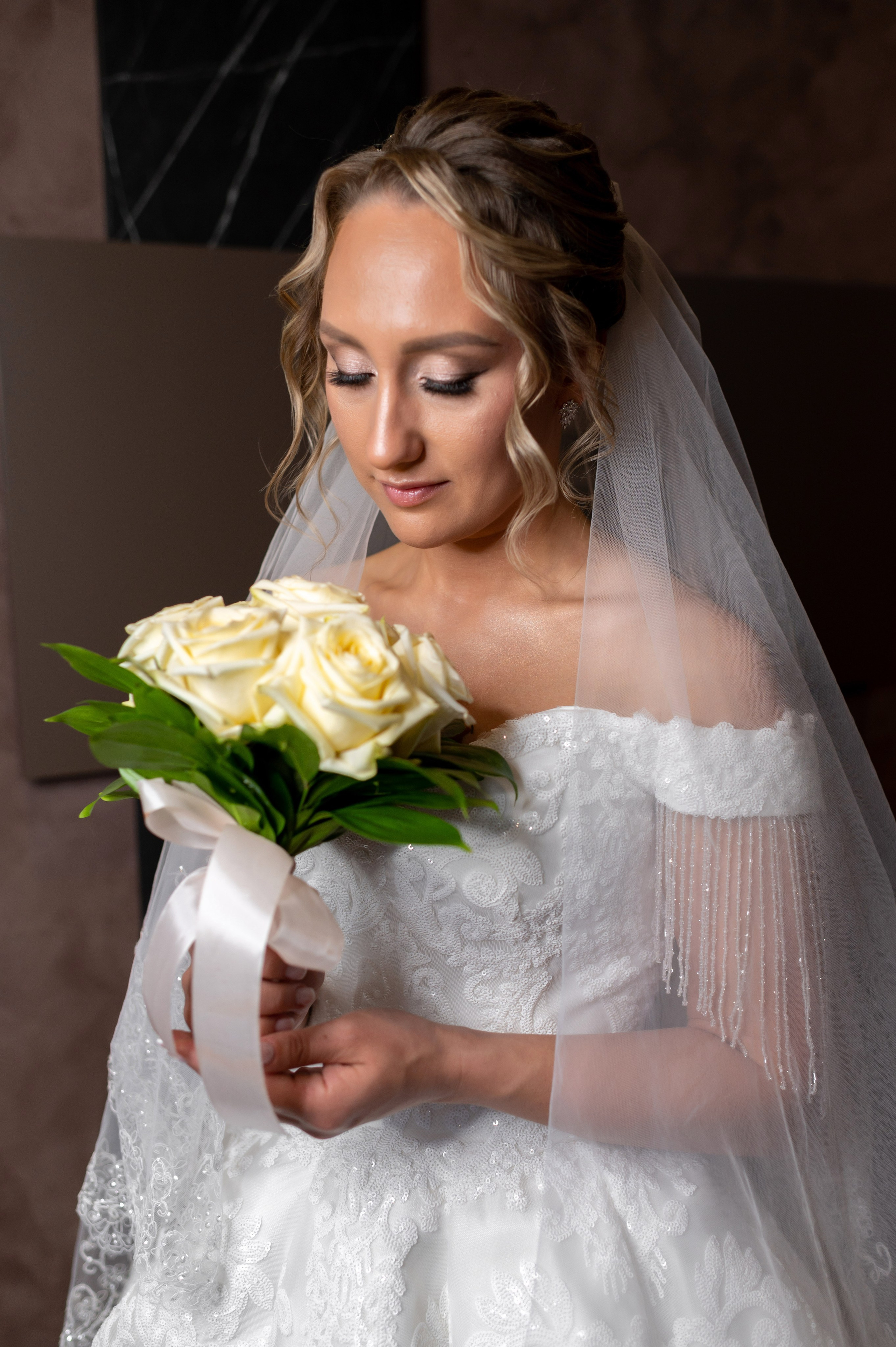 Анастасия и Игорь (фотосессия во Втором Дворце Бракосочетания, Польский сад, здание городской Ратуши). Портретный, семейный и свадебный фотограф в Санкт-Петербурге и в Пушкине Ширяев Денис