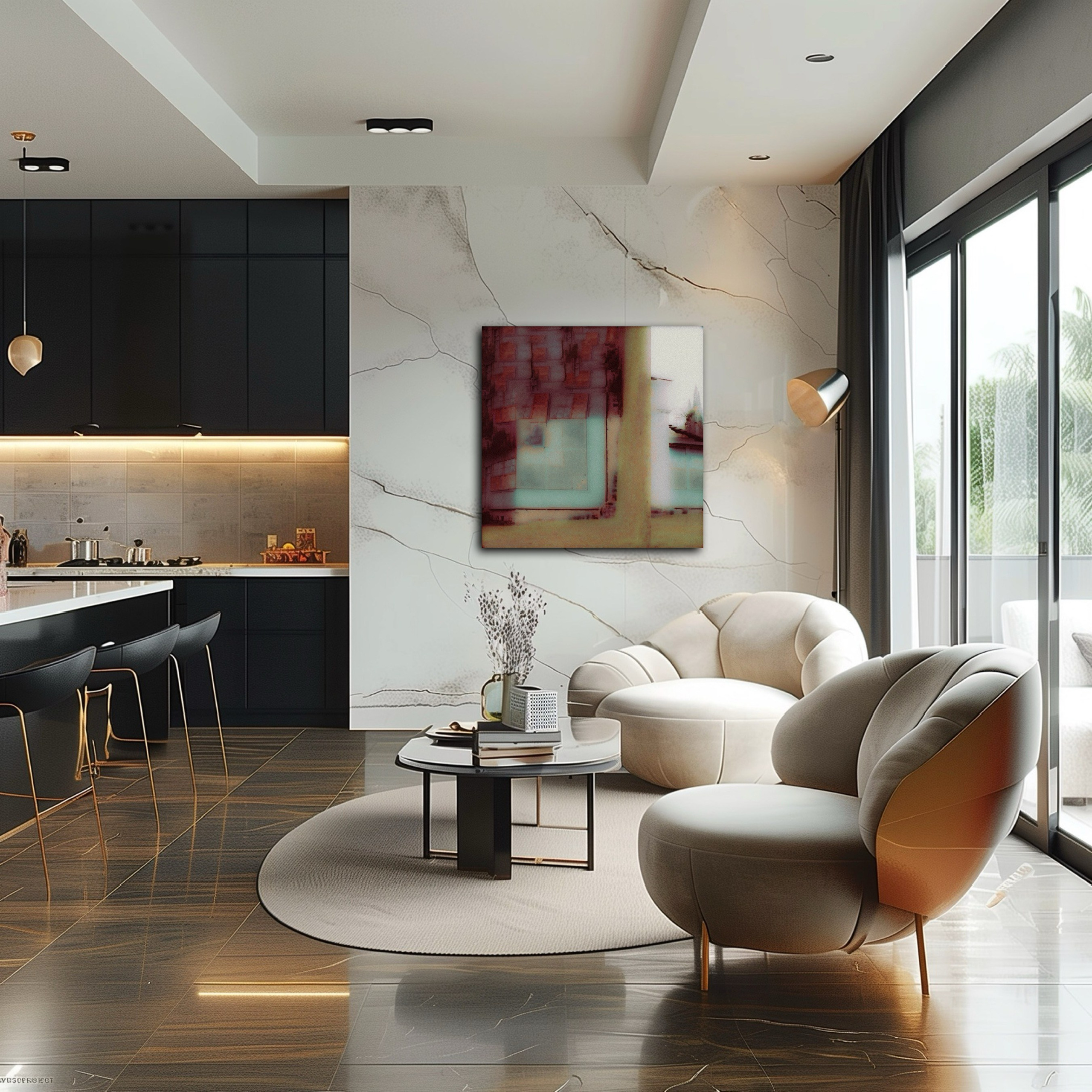 THE BUILDINGS. Визуальный артист Наташа Солнцева