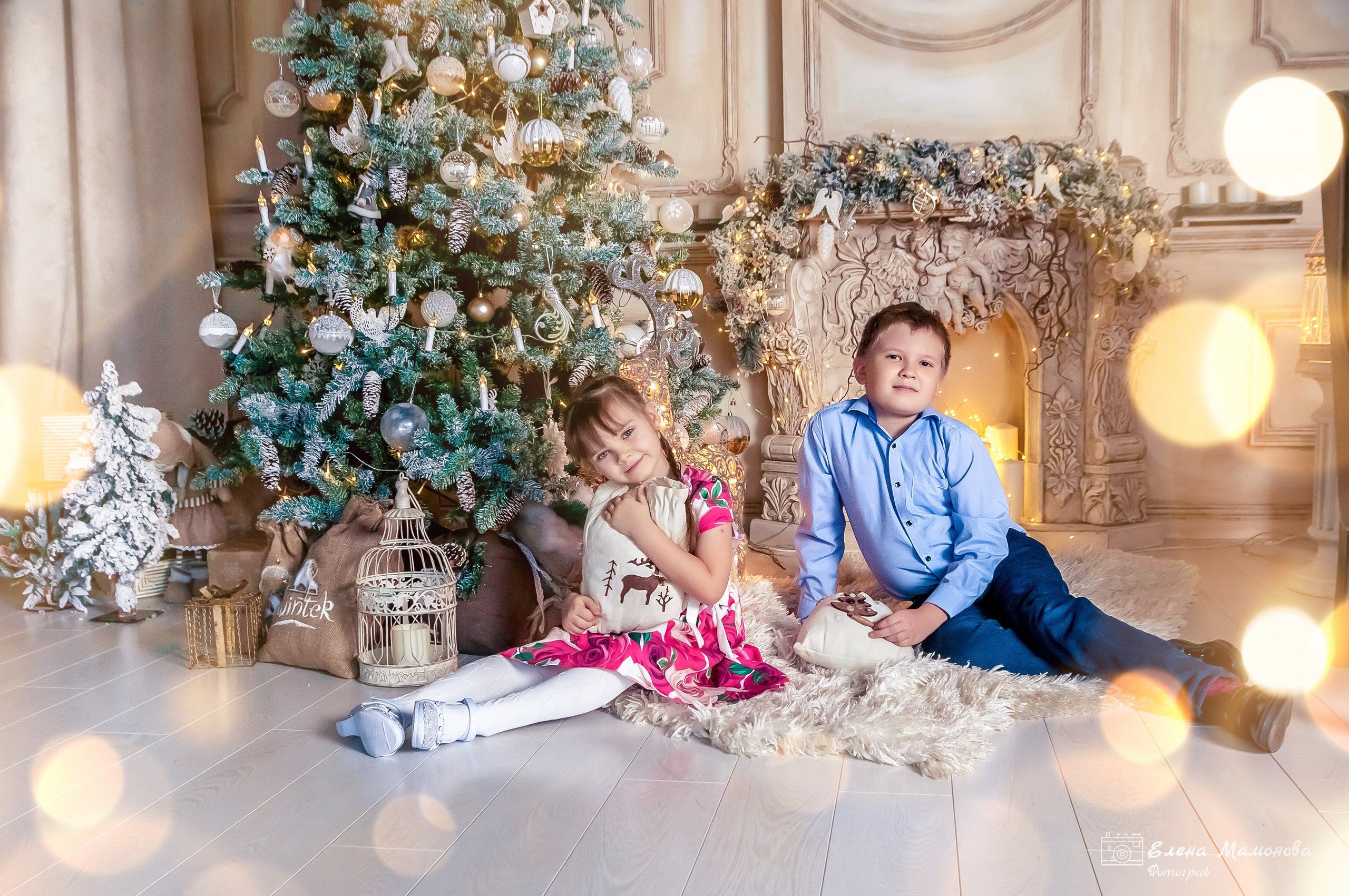 Новогоднее волшебство г. Кстово. Семейный и детский фотограф в Нижнем Новгороде Елена Мамонова