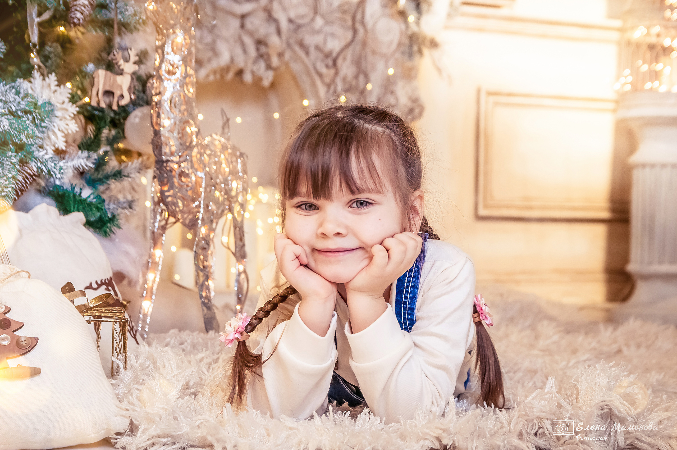 Новогоднее волшебство г. Кстово. Семейный и детский фотограф в Нижнем Новгороде Елена Мамонова