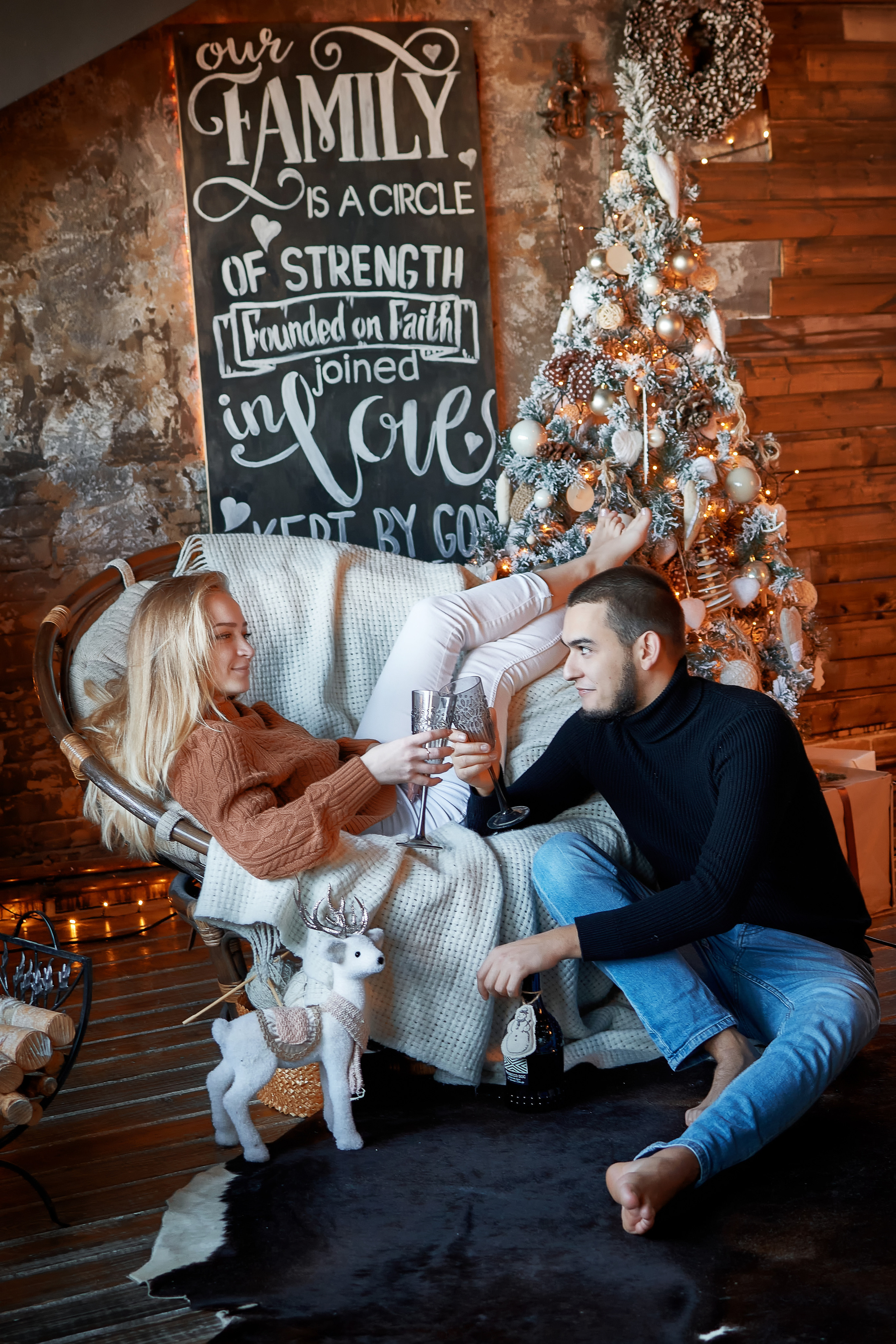 Уютный вечер с Никитой и Анютой. Семейный и детский фотограф в Нижнем Новгороде Елена Мамонова