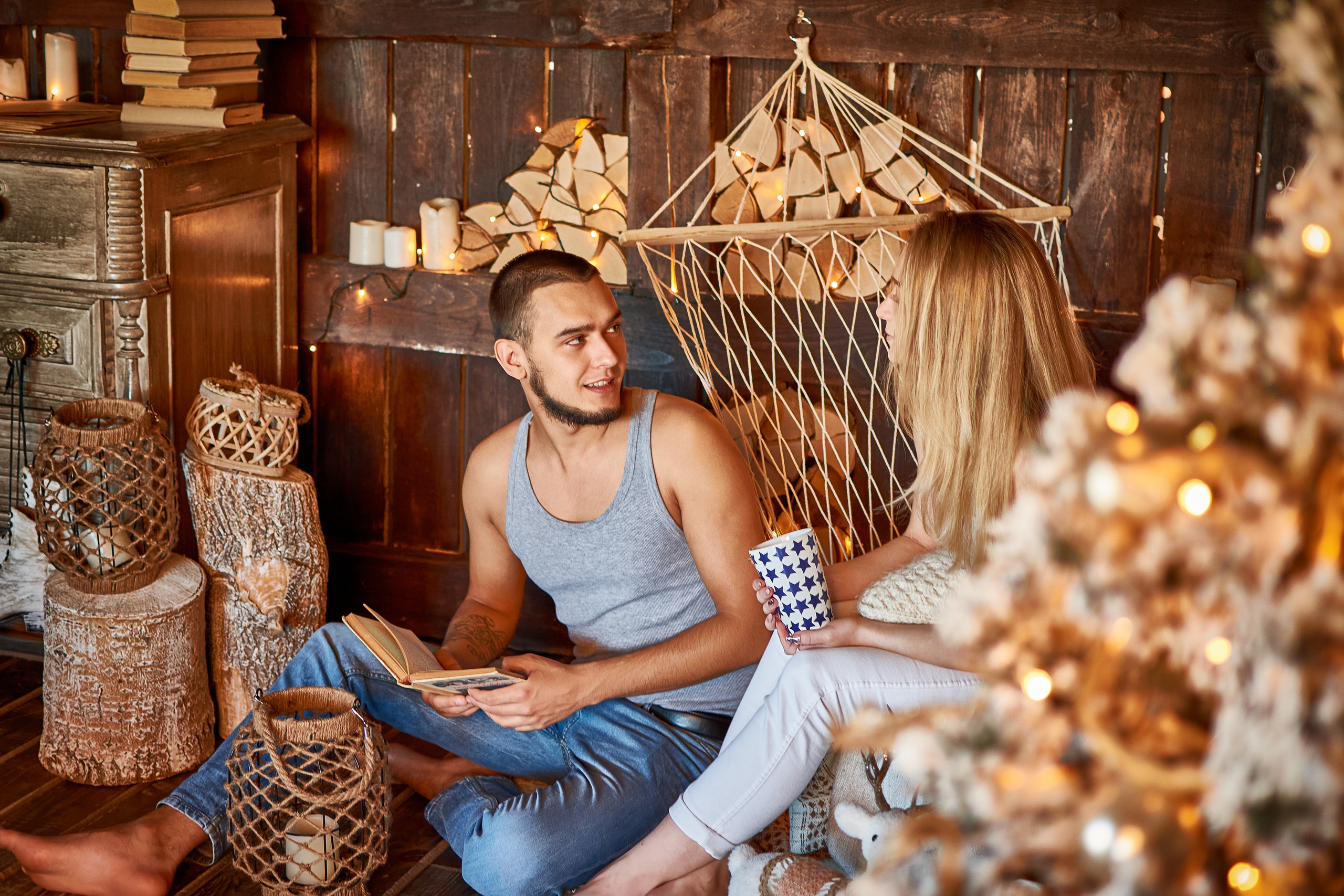 Уютный вечер с Никитой и Анютой. Семейный и детский фотограф в Нижнем Новгороде Елена Мамонова