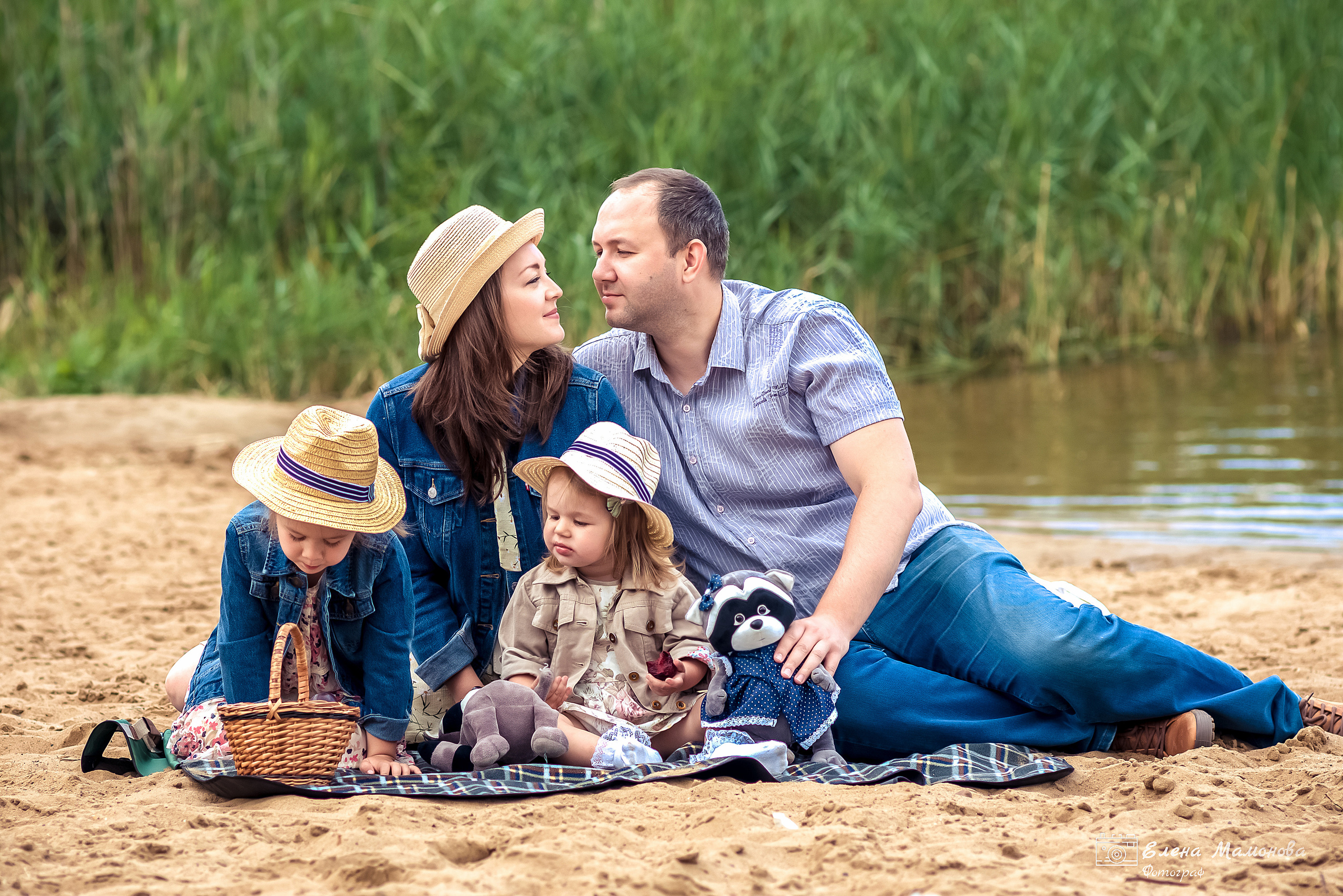 Пикник с семьёй. Семейный и детский фотограф в Нижнем Новгороде Елена Мамонова