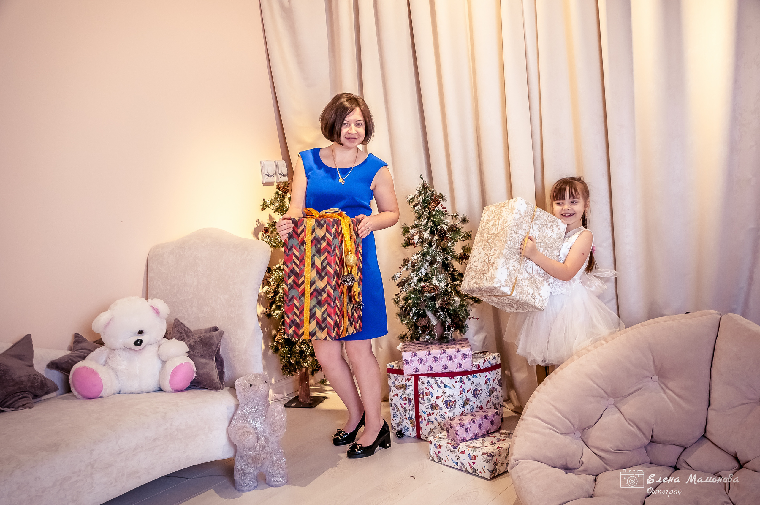 Новогоднее волшебство г. Кстово. Семейный и детский фотограф в Нижнем Новгороде Елена Мамонова