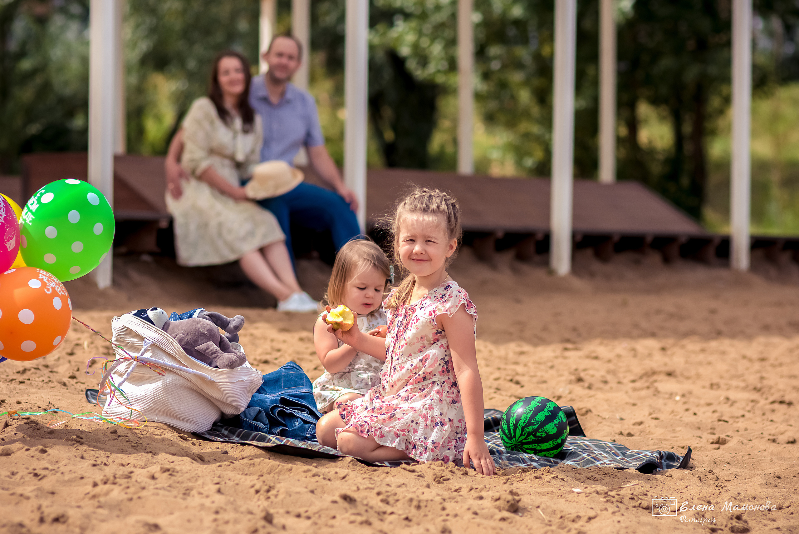 Пикник с семьёй. Семейный и детский фотограф в Нижнем Новгороде Елена Мамонова