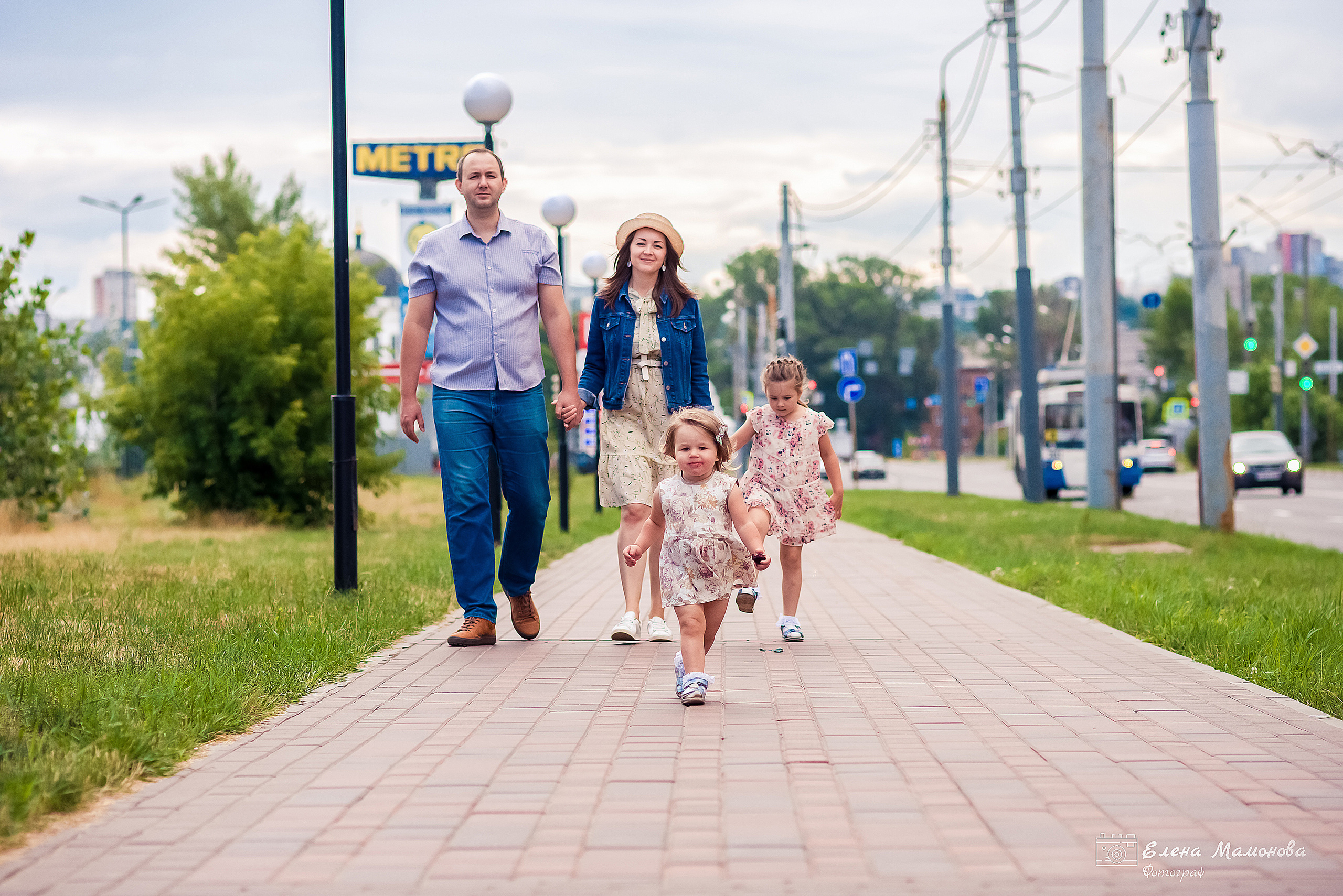 Пикник с семьёй. Семейный и детский фотограф в Нижнем Новгороде Елена Мамонова
