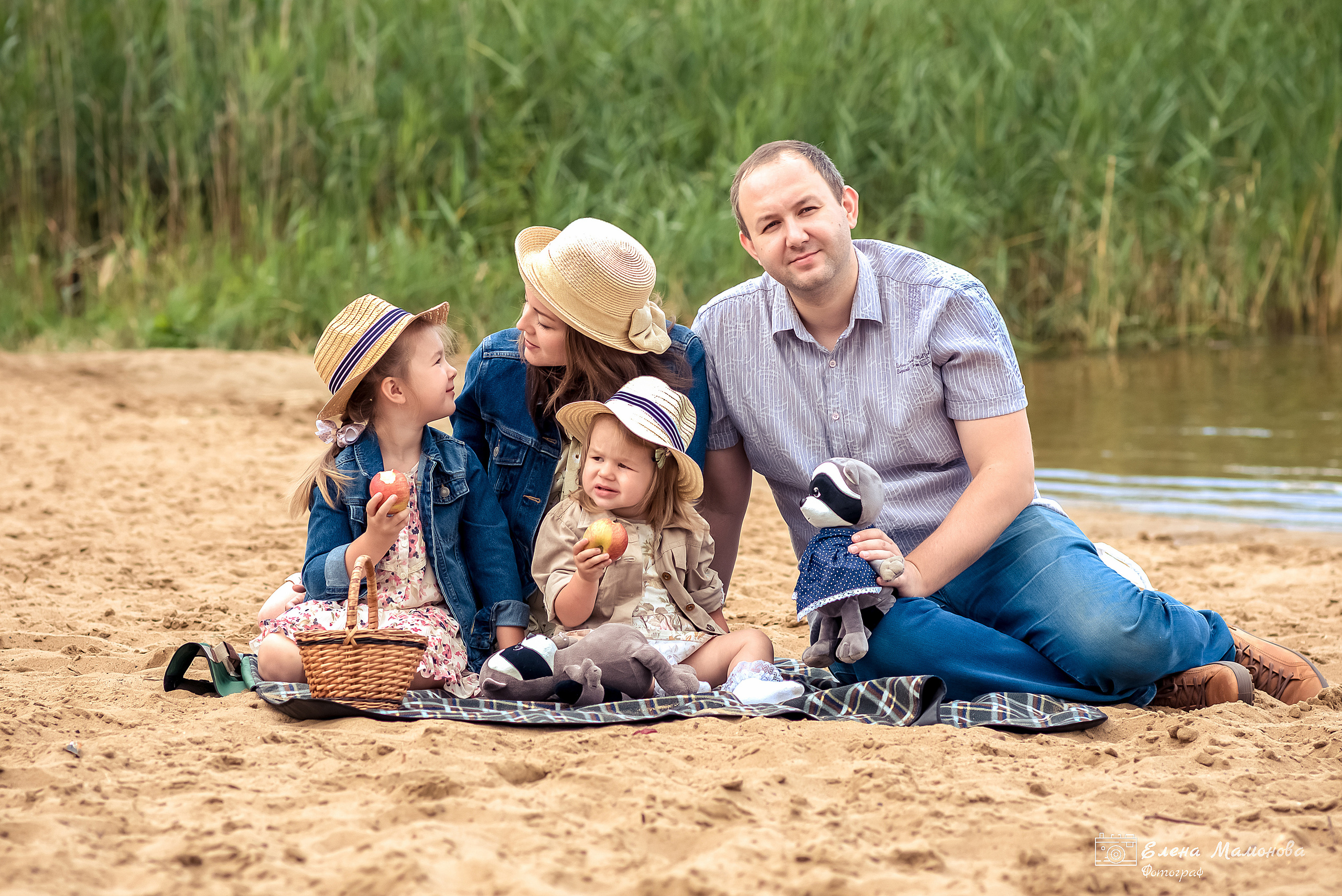 Пикник с семьёй. Семейный и детский фотограф в Нижнем Новгороде Елена Мамонова