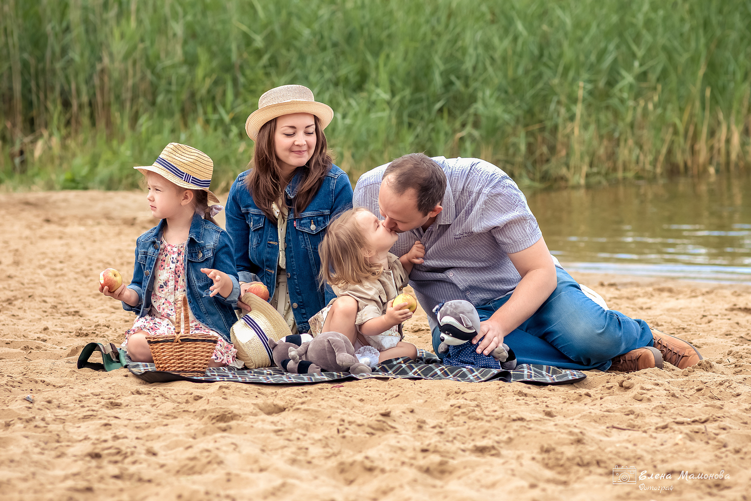 Пикник с семьёй. Семейный и детский фотограф в Нижнем Новгороде Елена Мамонова