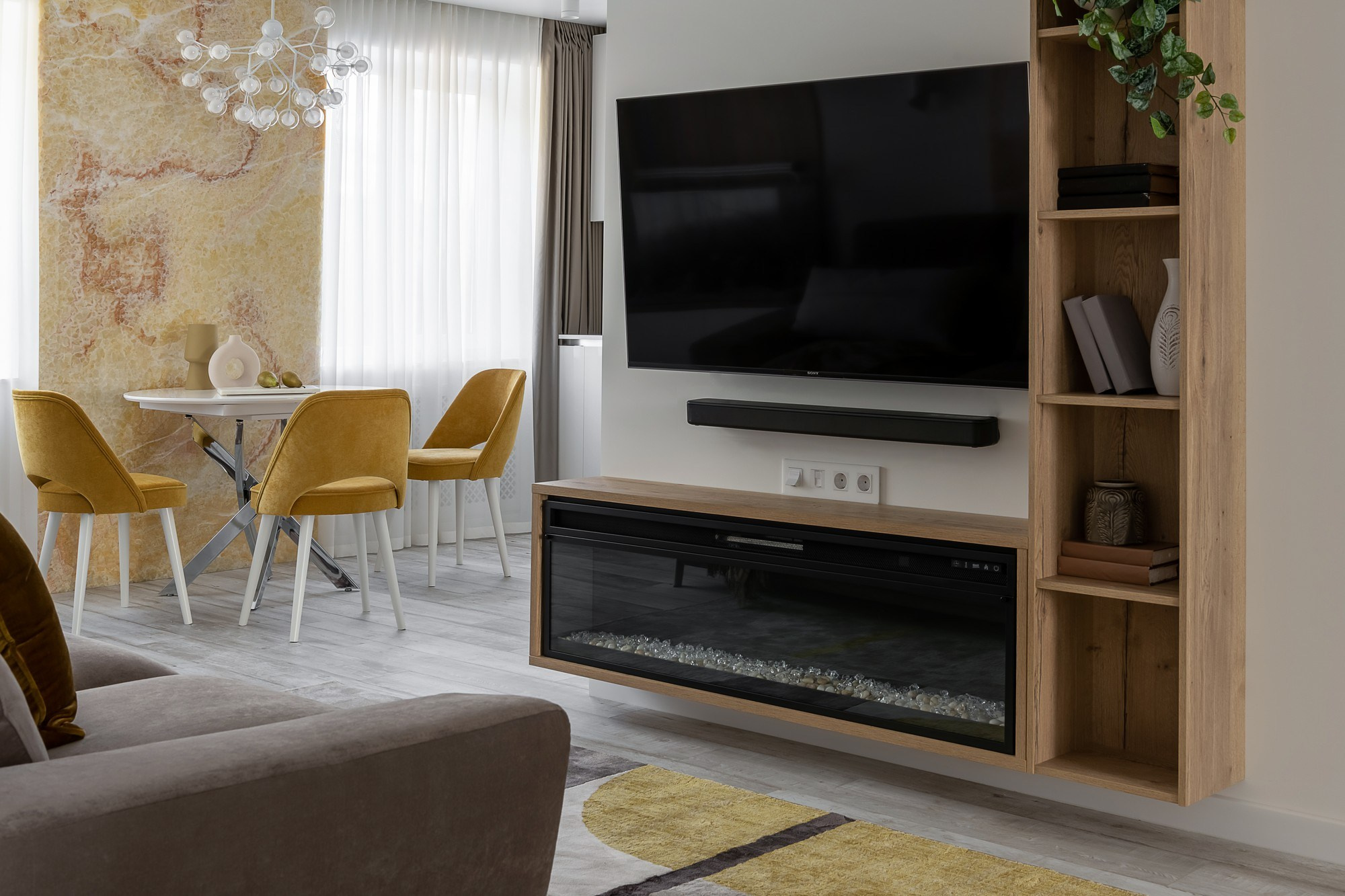 Квартира в старом фонде № 2. Дизайн студия премиум класса