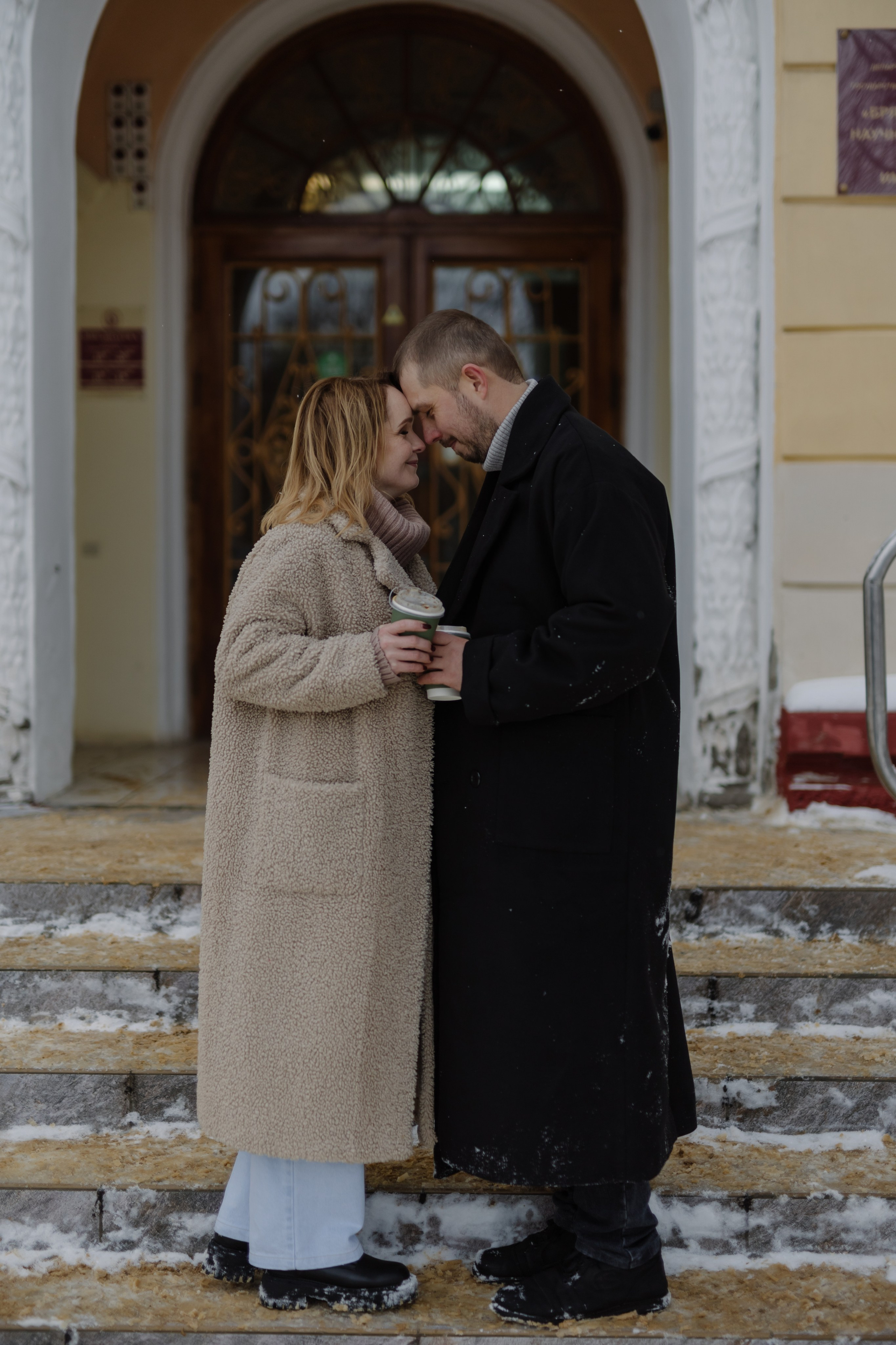 Снежная история. Свадебный и портретный фотограф в Москве, Туле и Брянске Дара Евсеева
