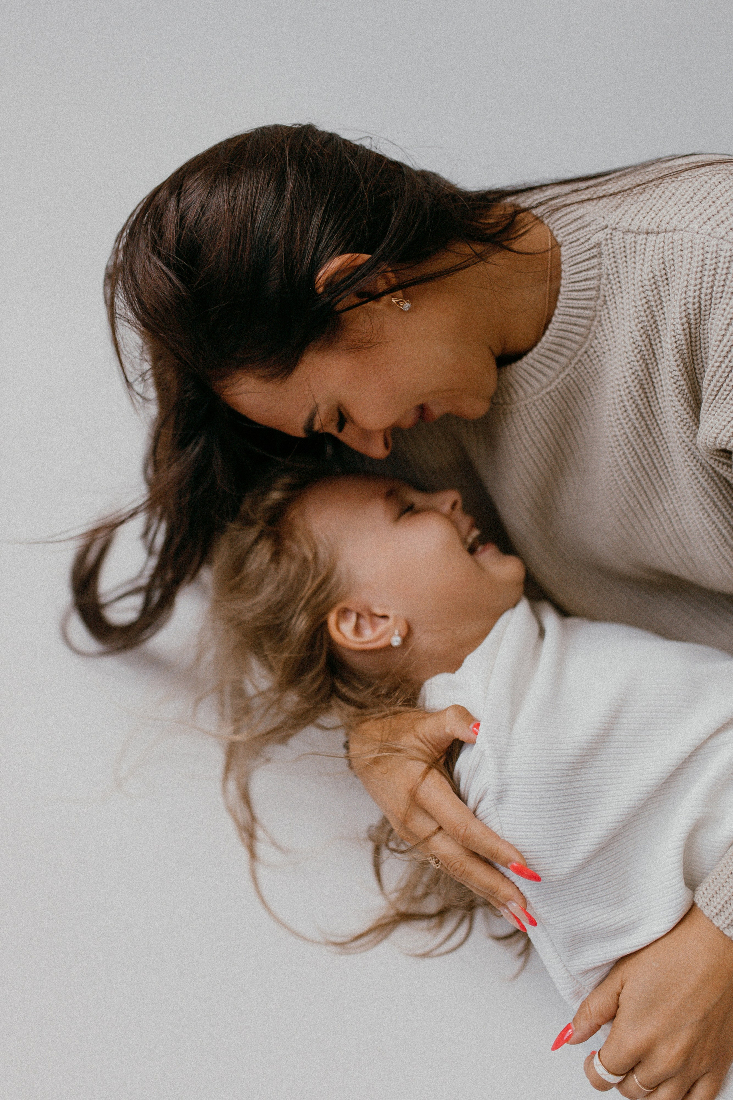 Есения и мама. Семейный фотограф Губкин/Старый Оскол