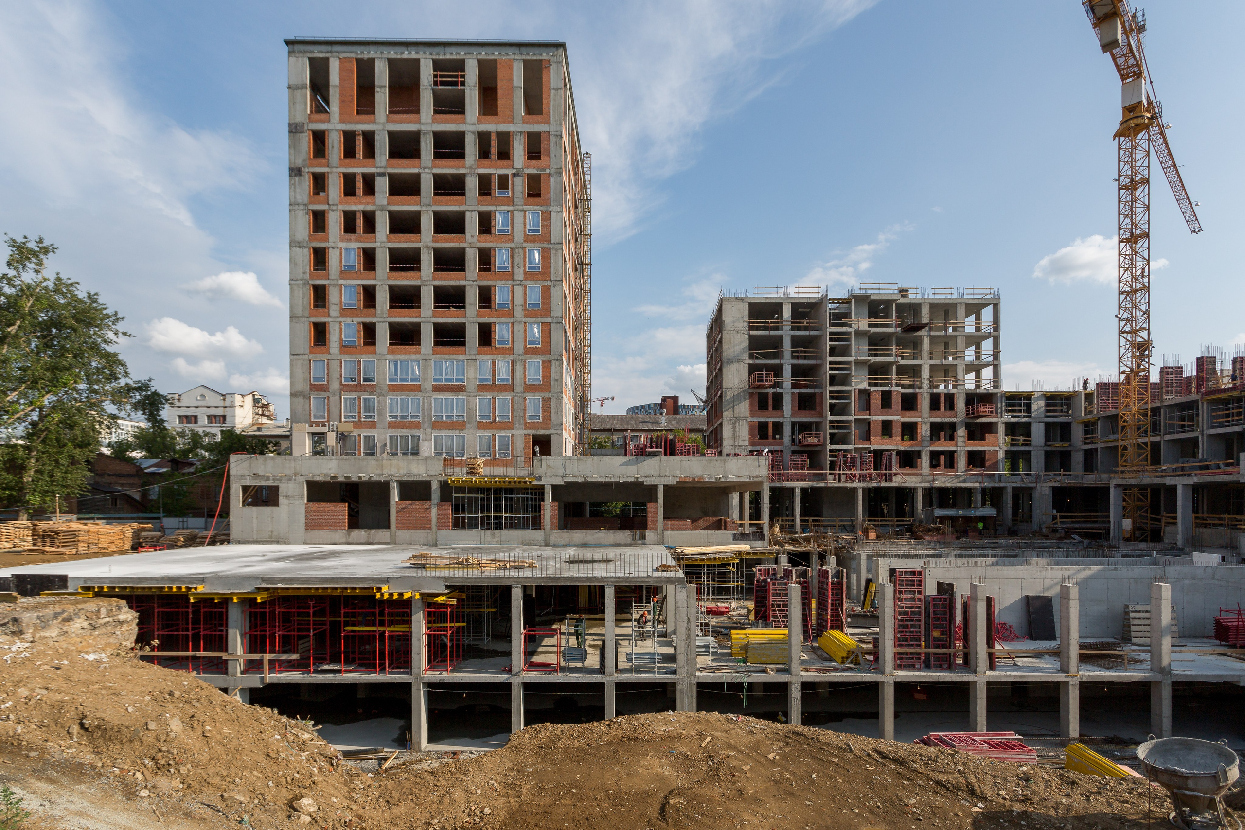 Строительство. Фотограф Алексей Зарецкий